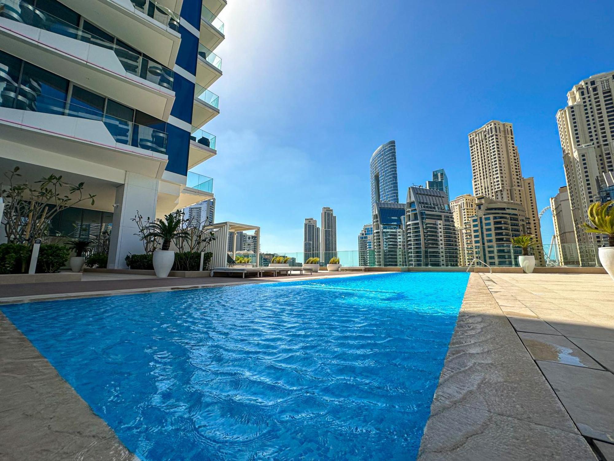 Apartment Marco Polo - Surreal Sea, Marina & Eye View On High Floor Dubai