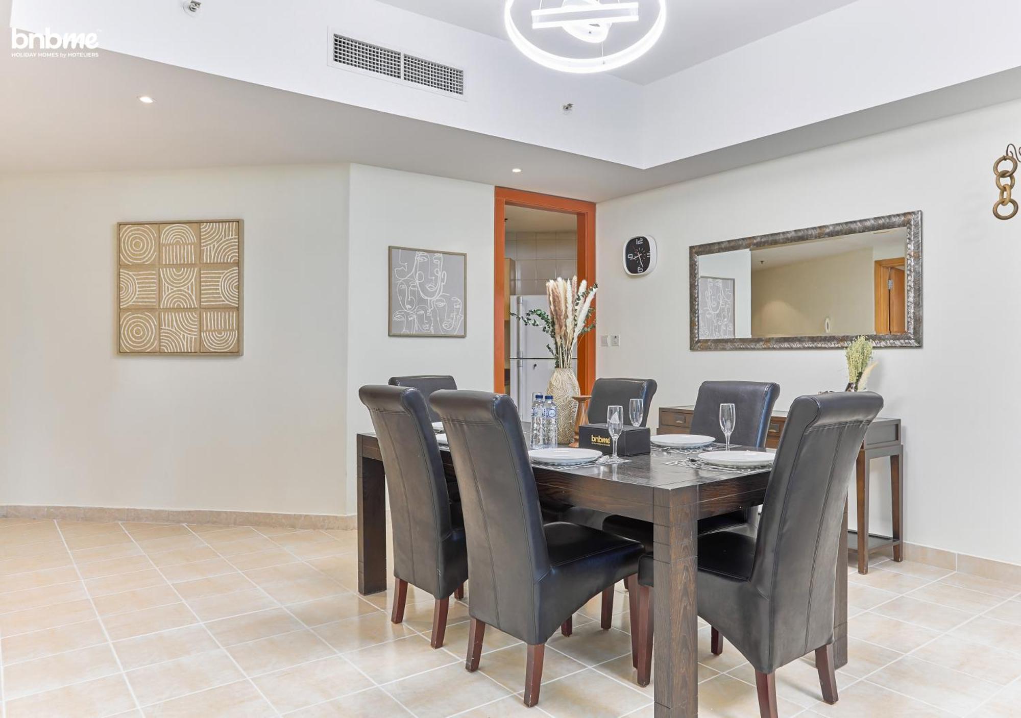 Bnbmehomes - Damac Waves Tower Daire Dubai