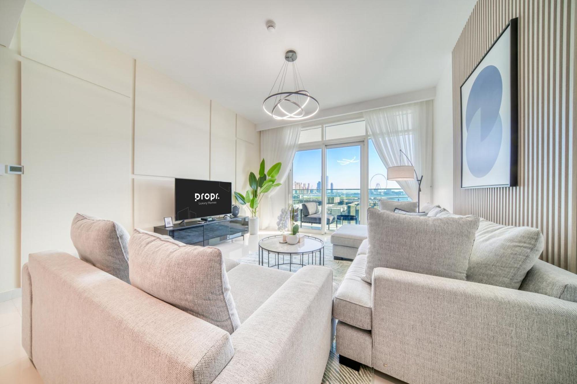 Emaar Front 2br With Sea & Marina Skyline Views * Dubai