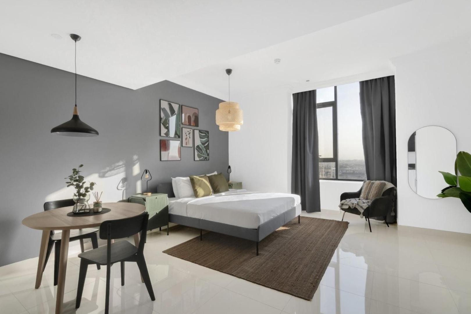Guestready - Modern Grey With Pool And Gym Dubai