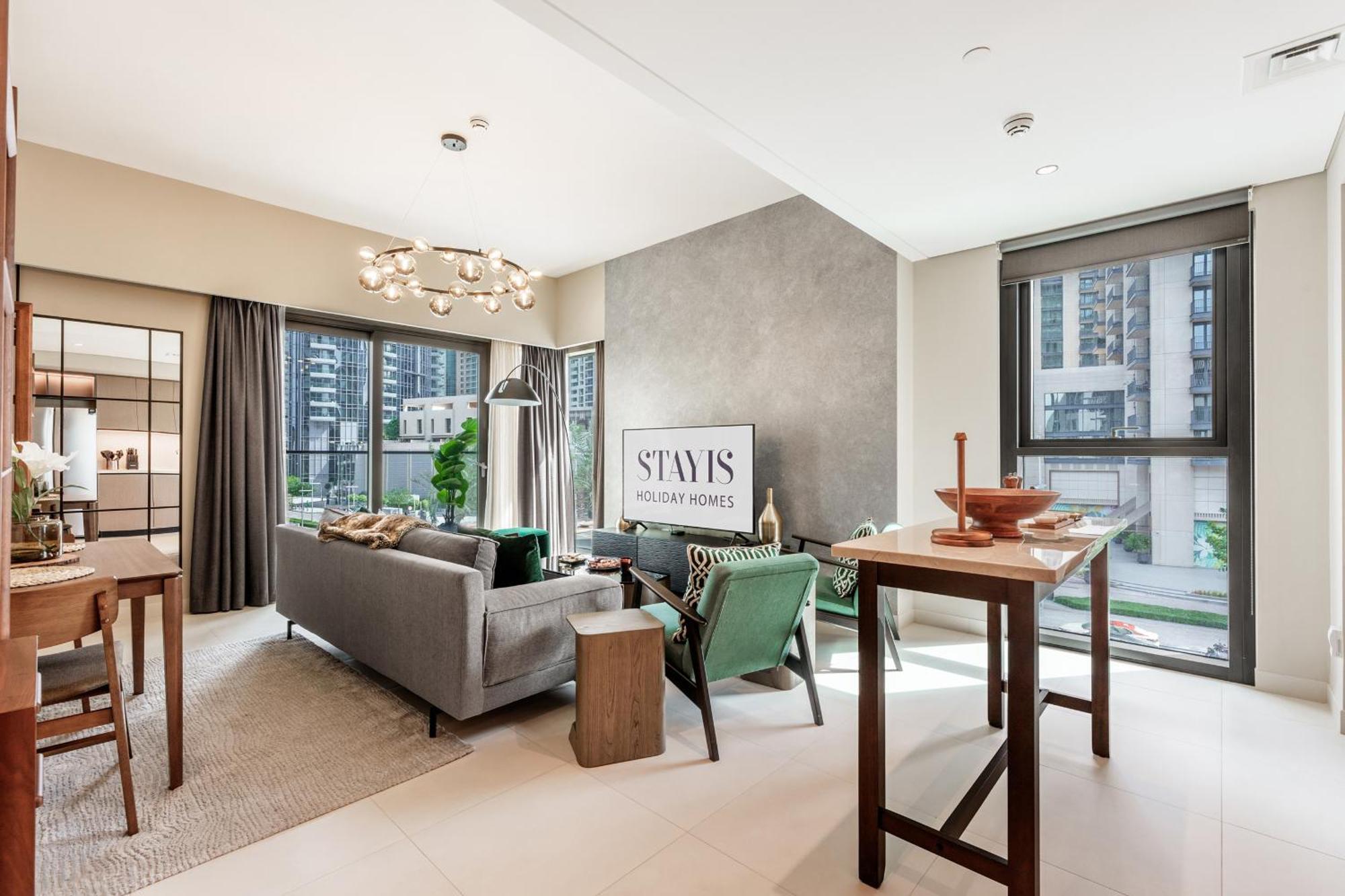 Apartment Stayis L 2br Iconic Burj Khalifa View *
