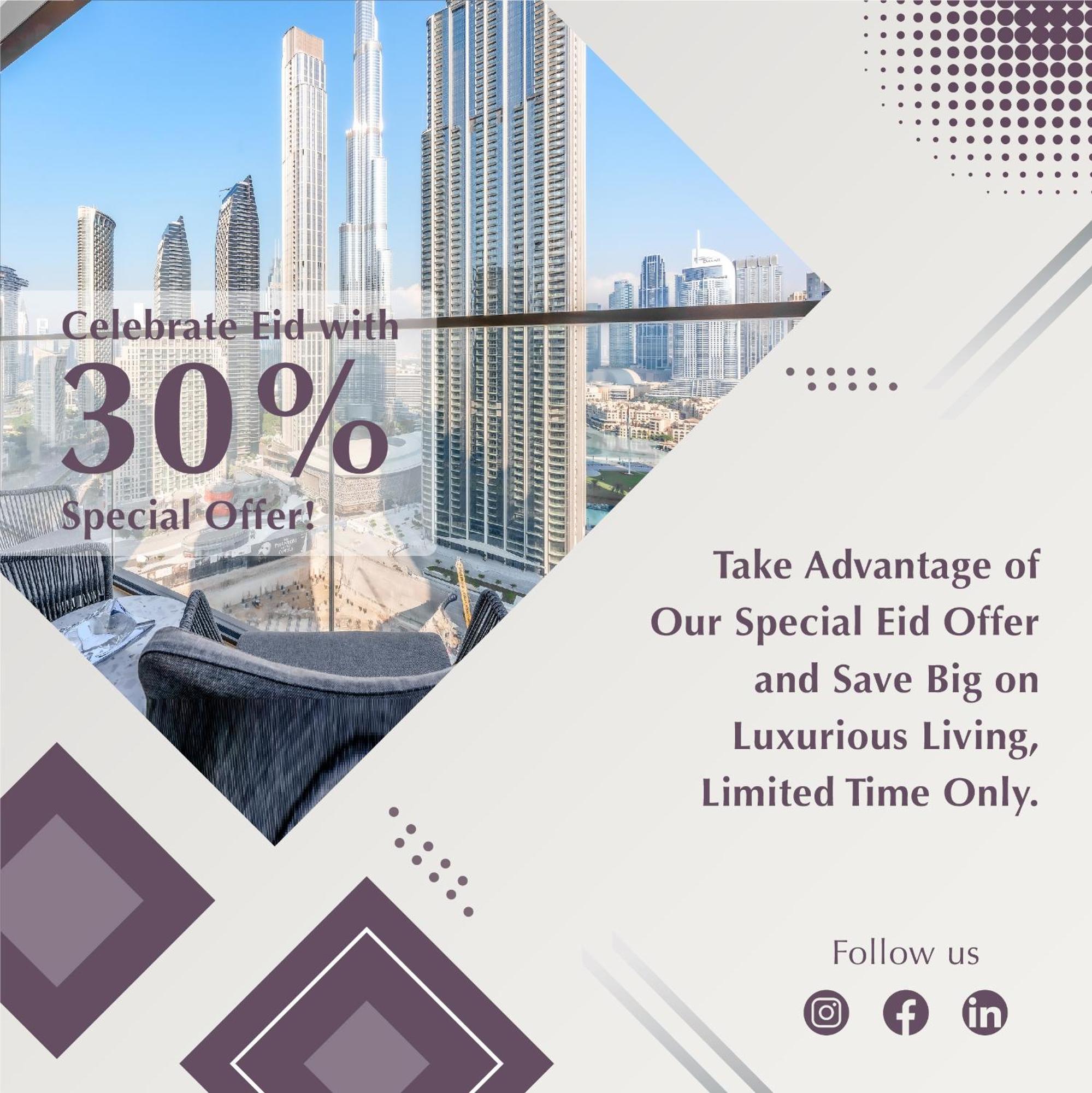 Stayis L 2br Iconic Burj Khalifa View * Dubai