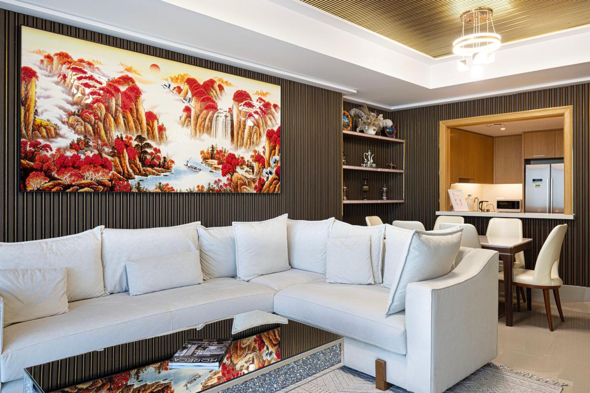 Apartment 5 Stars Grand Opera Tower Lux 2 Bedroom Downtown Full Burj Khalifa View *