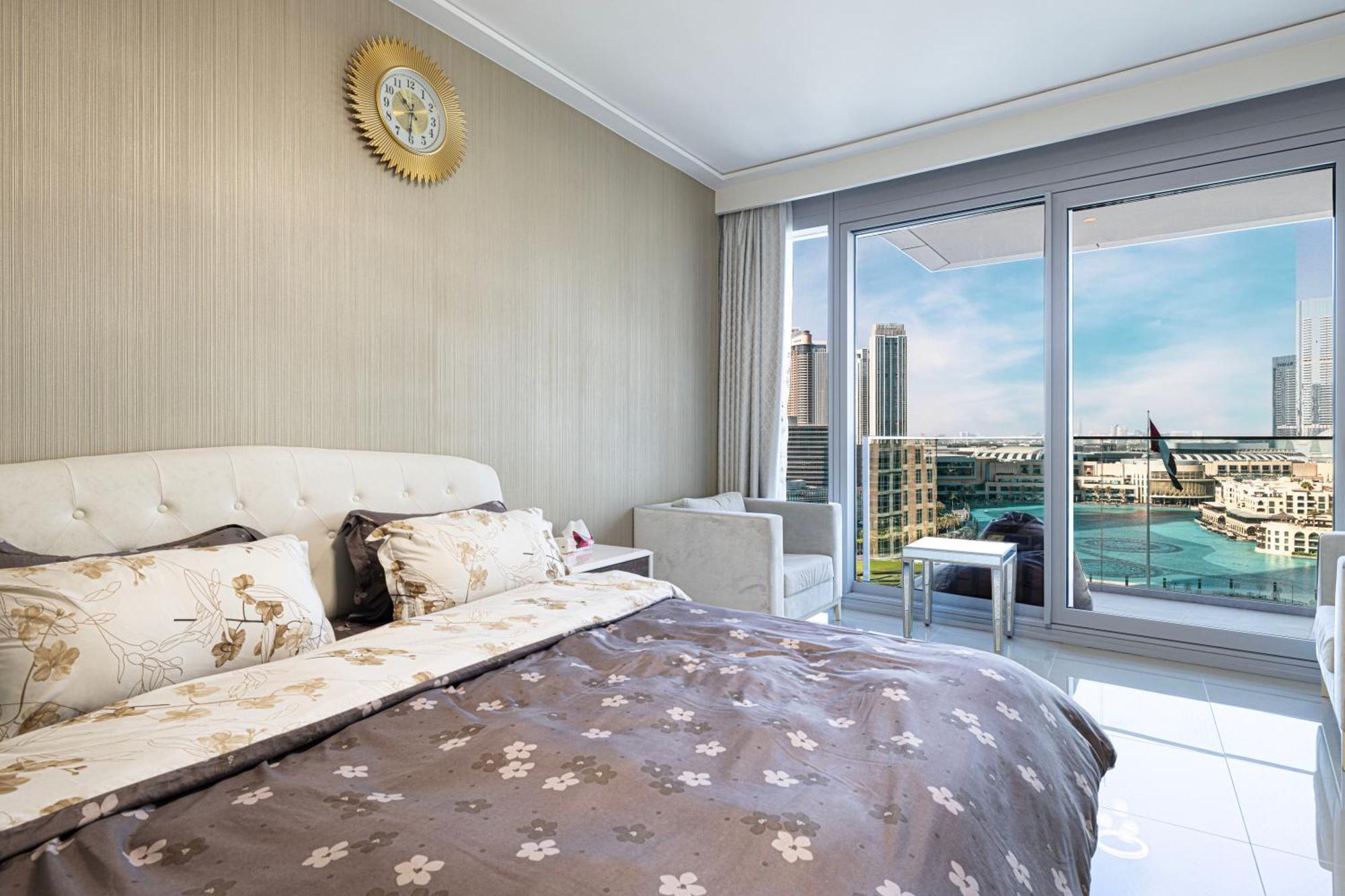 5 Stars Grand Opera Tower Lux 2 Bedroom Downtown Full Burj Khalifa View *