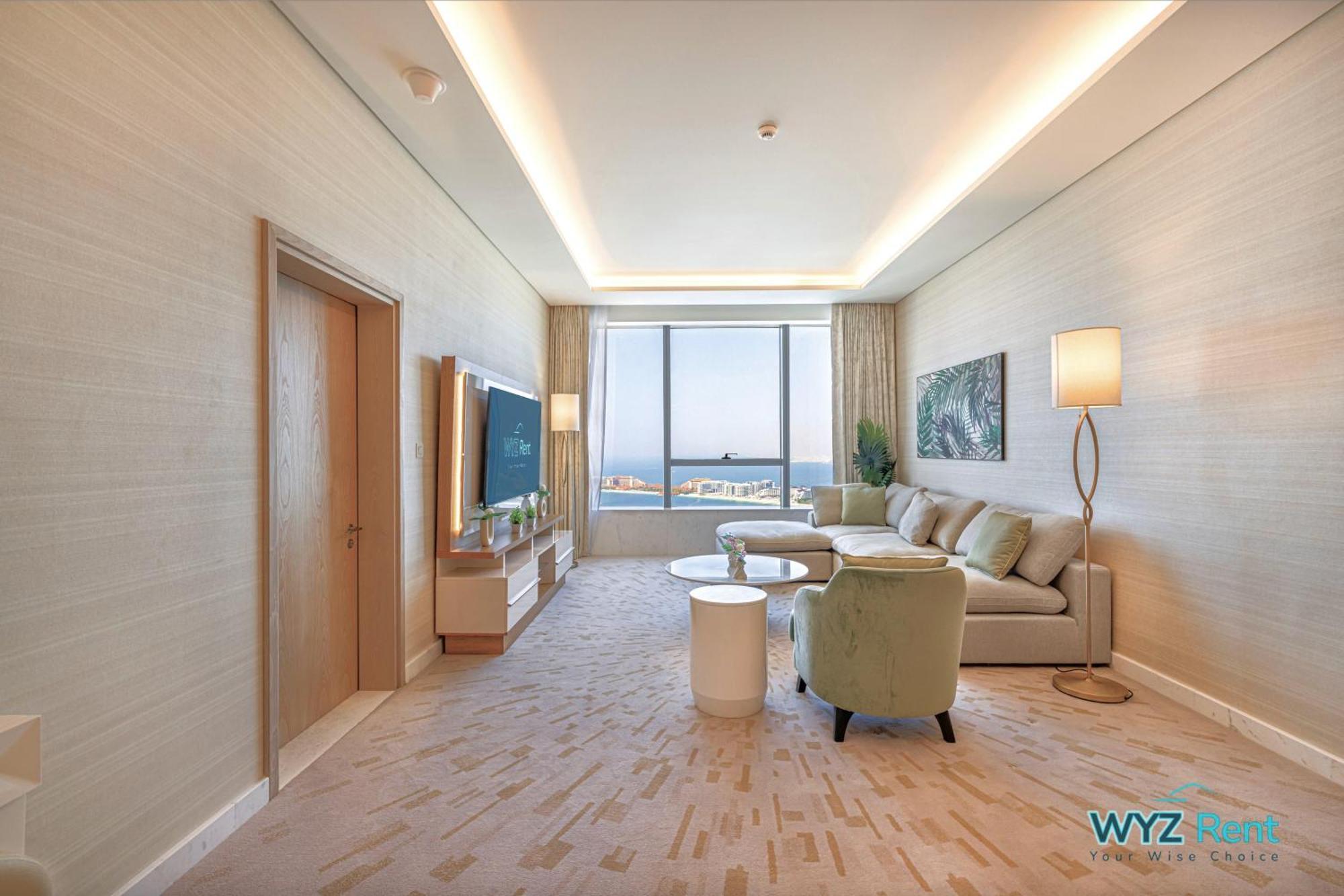 Breathtaking 1br In Palm Tower, With Sea View Apartamento