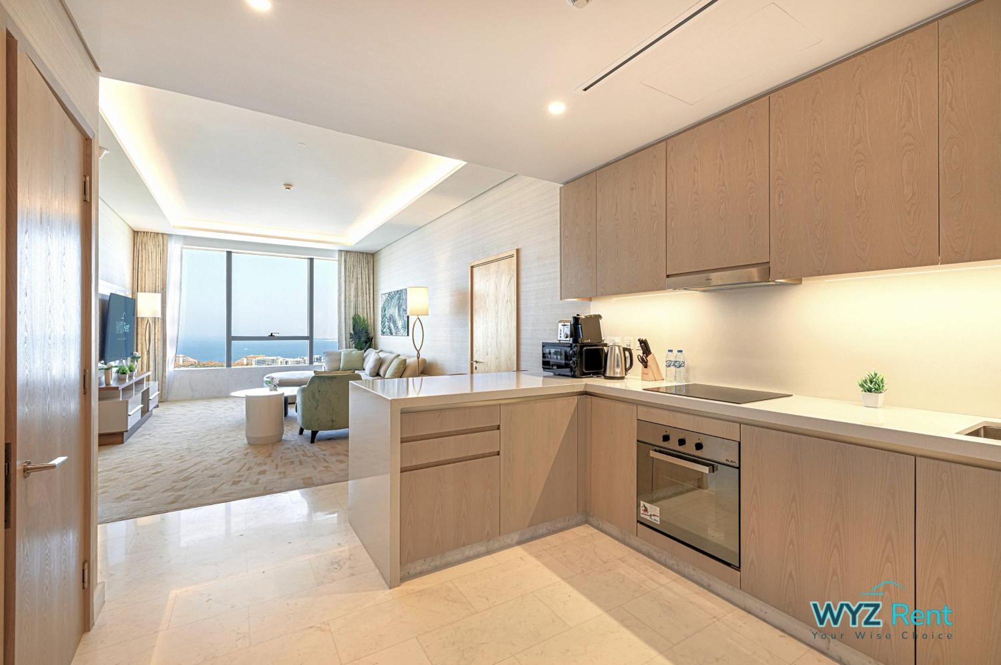 Apartamento Breathtaking 1br In Palm Tower, With Sea View *