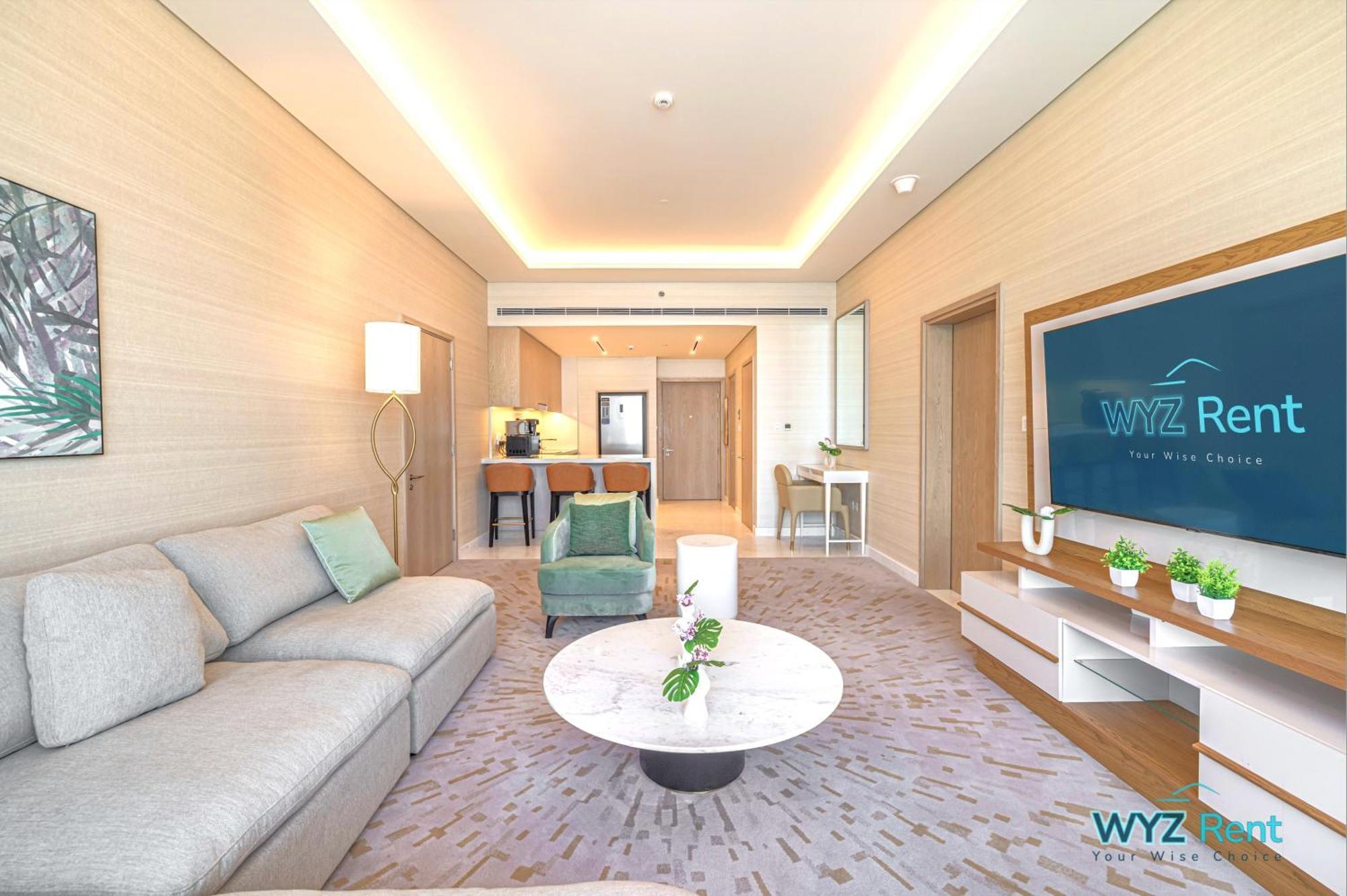 Breathtaking 1br In Palm Tower, With Sea View Apartamento