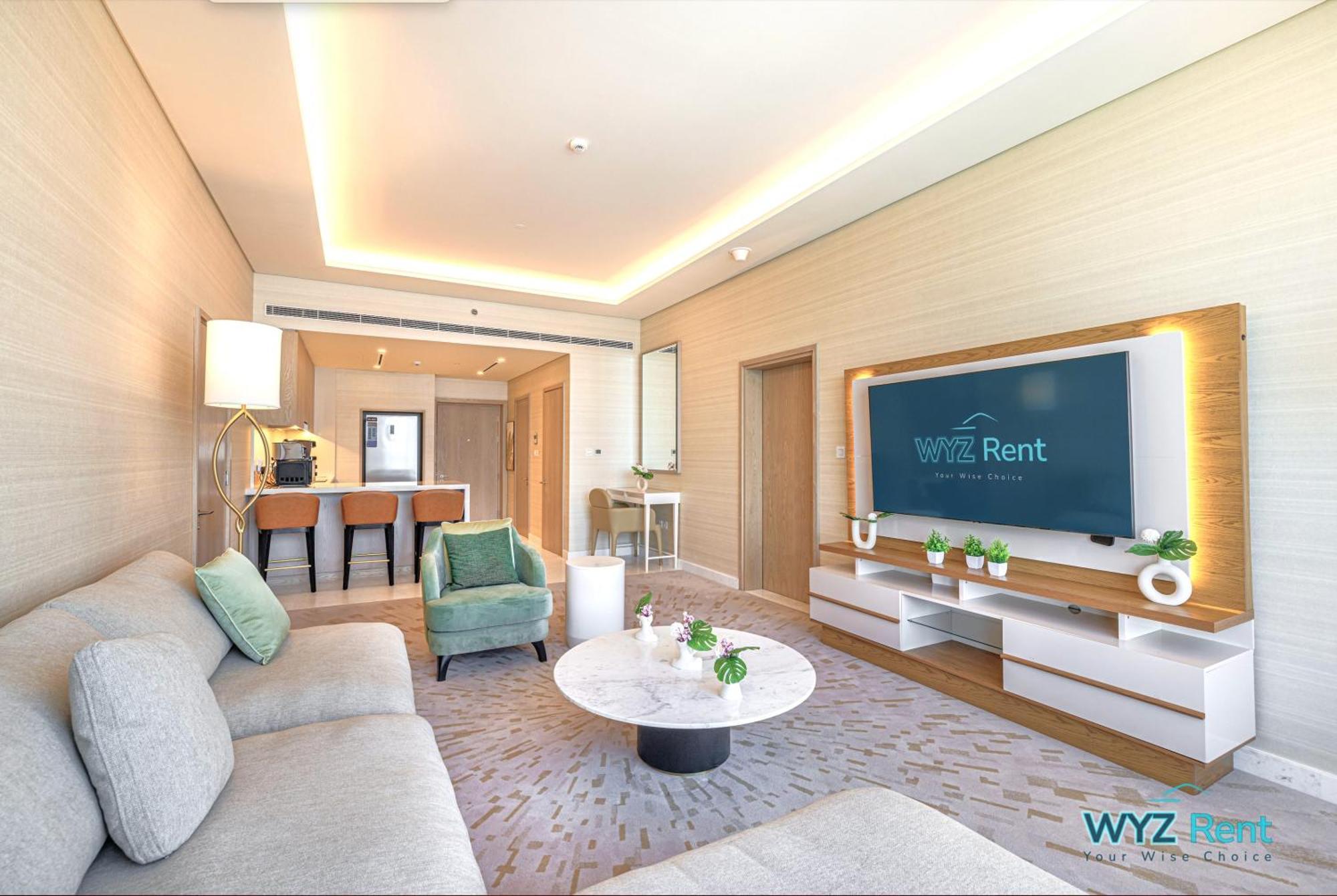 Breathtaking 1br In Palm Tower, With Sea View *
