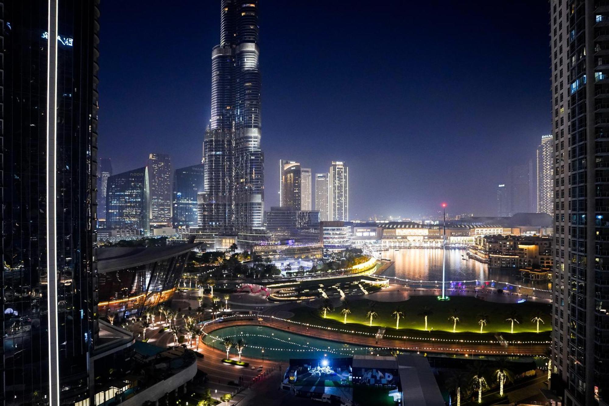 5 Stars Grand Opera Tower Lux 2 Bedroom Downtown Full Burj Khalifa View