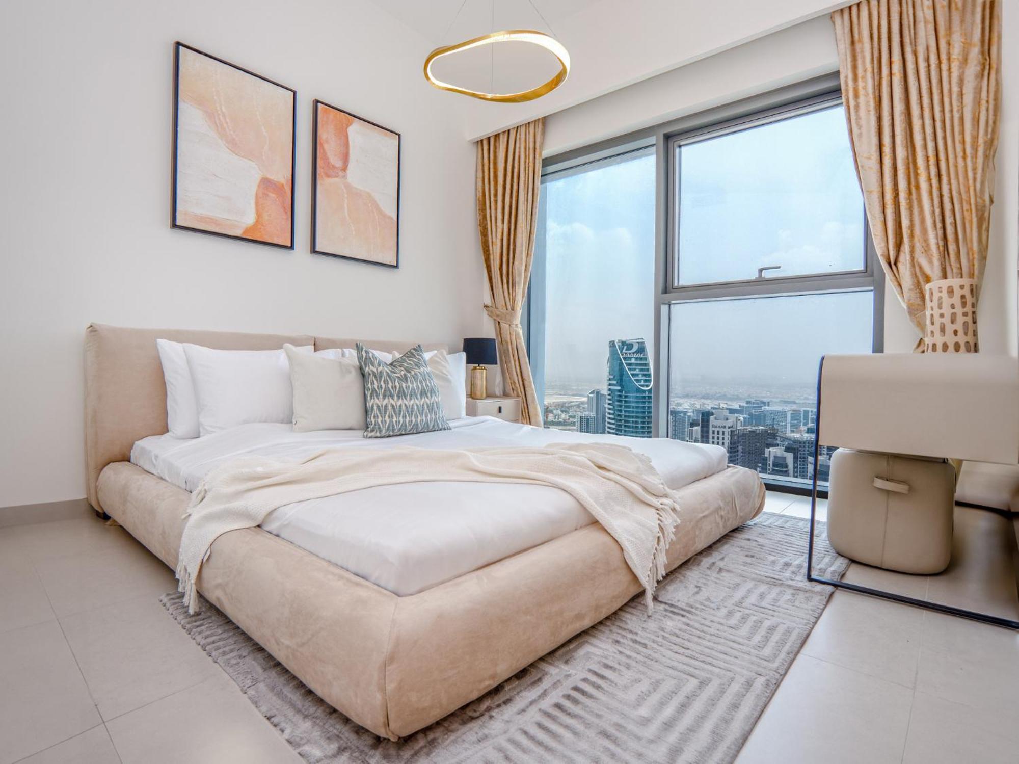 Easygo - 3br & Maid With Full Burj Khalifa And Fountain View Burj Royale Dw Daire Dubai