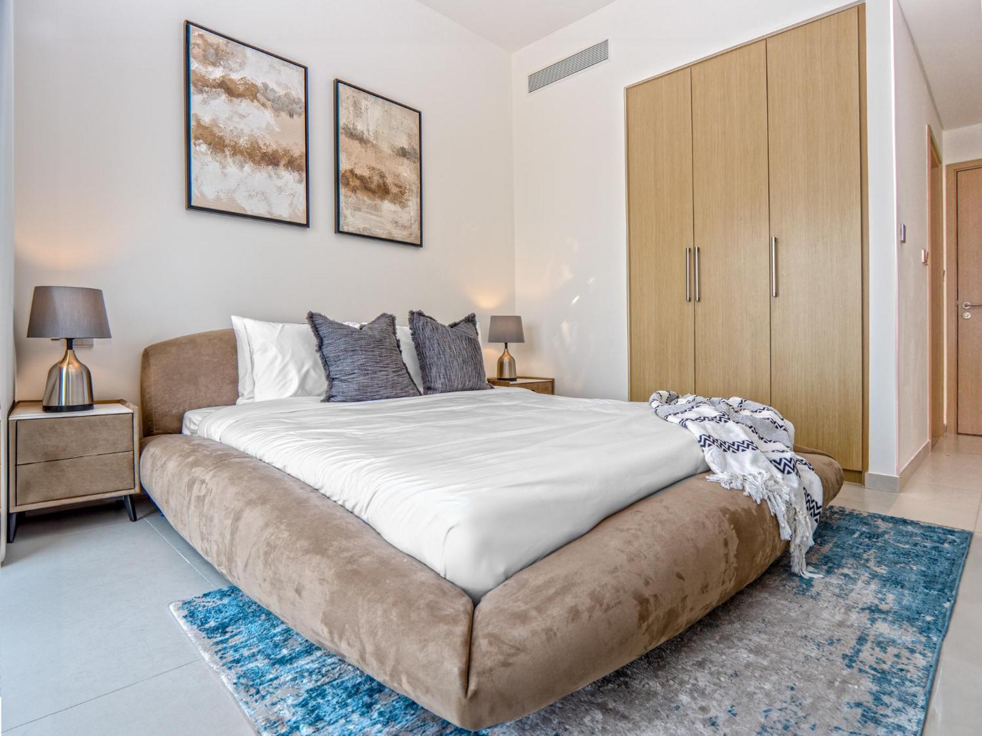 Daire Easygo - 3br & Maid With Full Burj Khalifa And Fountain View Burj Royale Dw Dubai