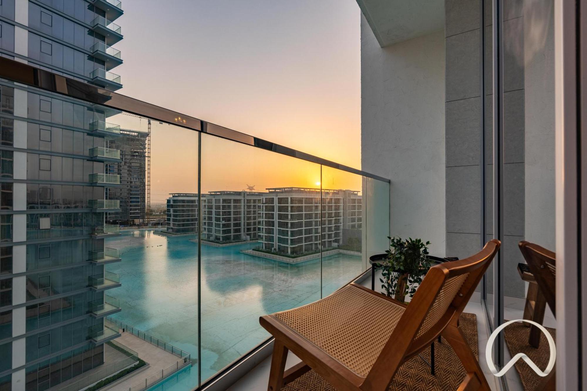 Apartment Oraya - Sleek 1br In District One , Direct Lagoon Access