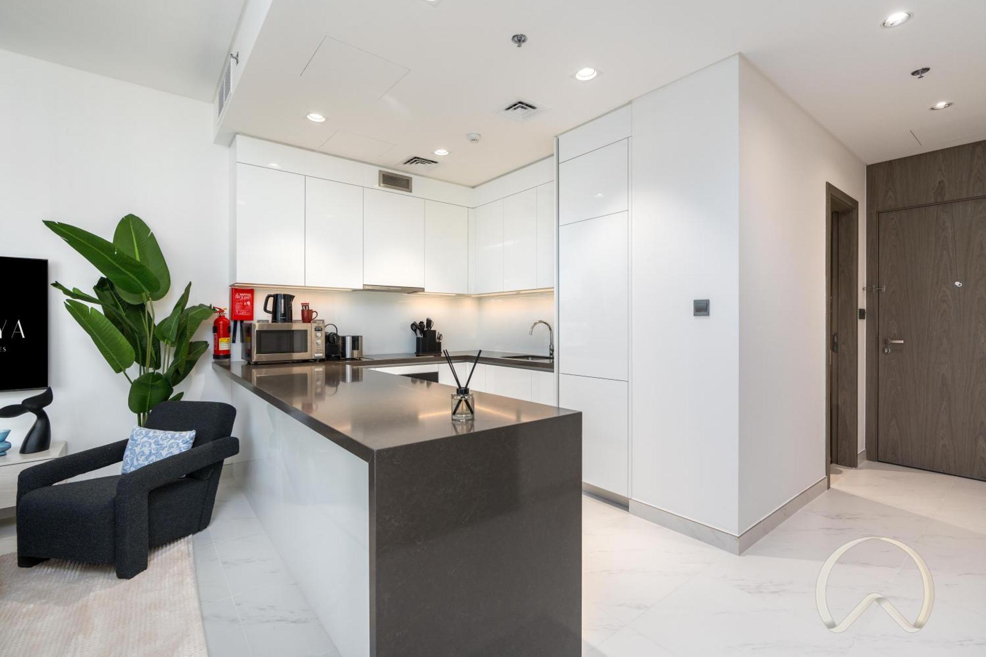 Oraya - Sleek 1br In District One , Direct Lagoon Access Apartment Dubai