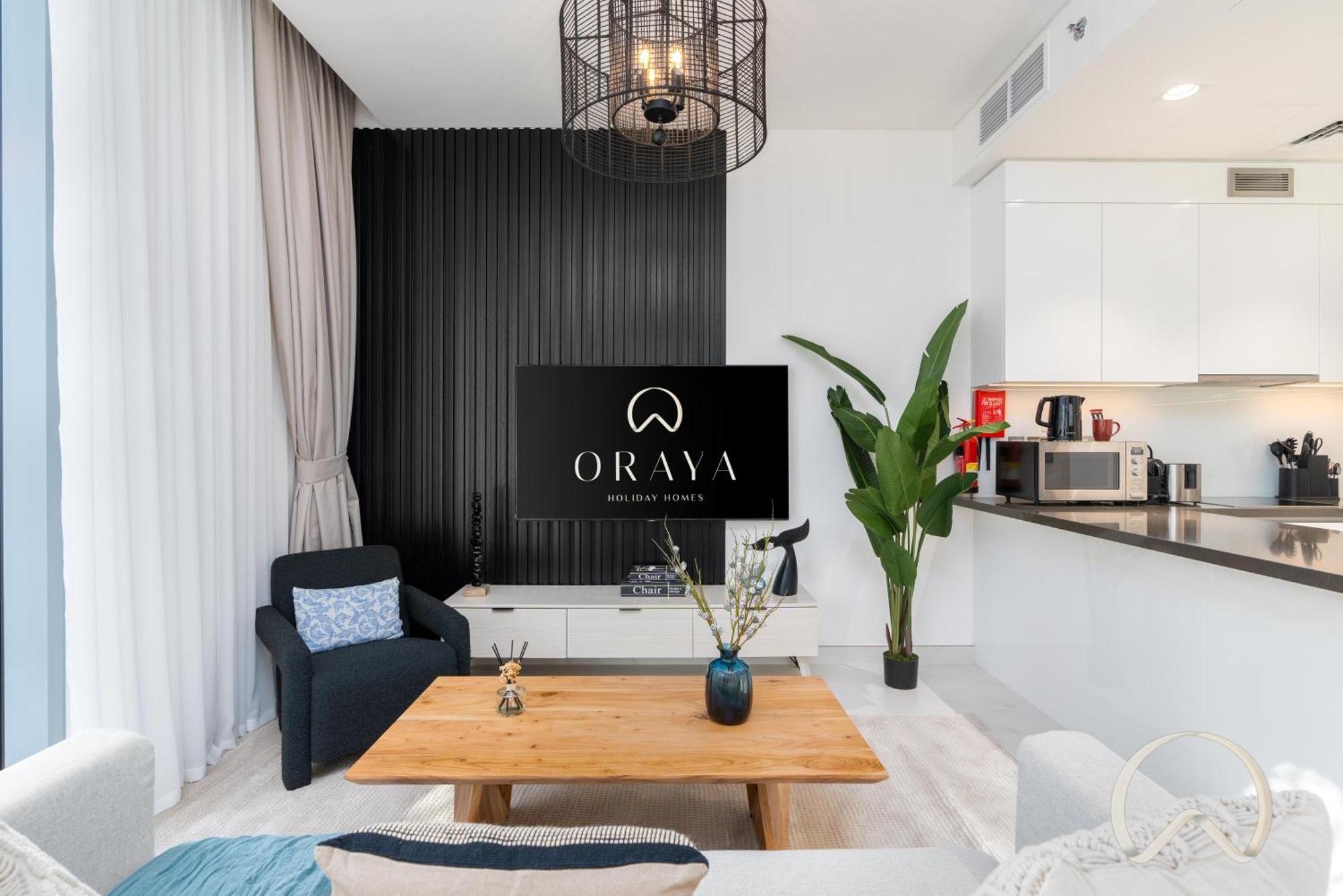 Oraya - Sleek 1br In District One , Direct Lagoon Access Dubai