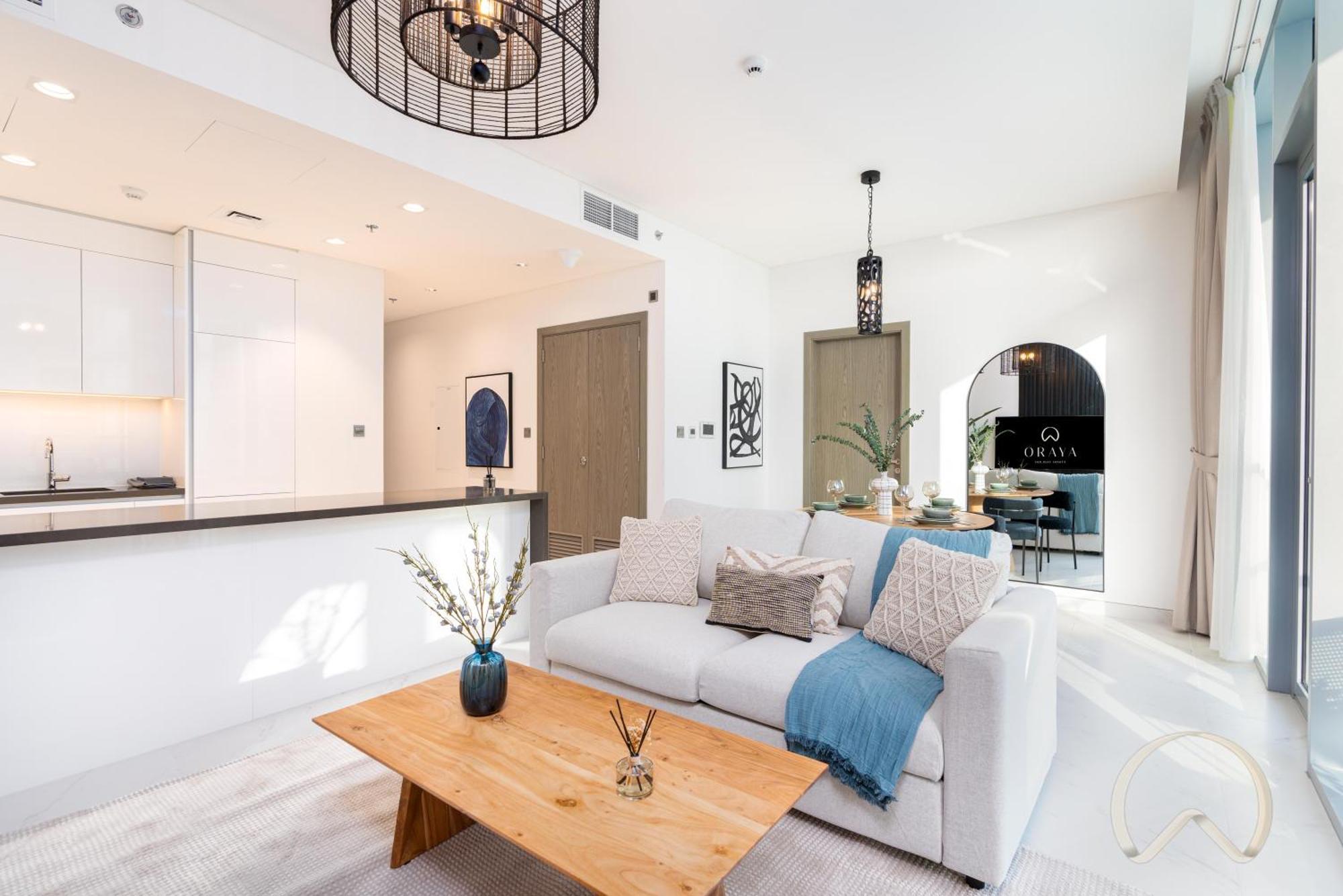 Oraya - Sleek 1br In District One , Direct Lagoon Access * Dubai