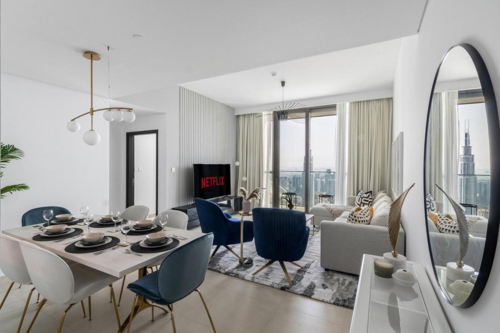 Guestready - Luxury Tower With Burj Khalifa View Apartment *