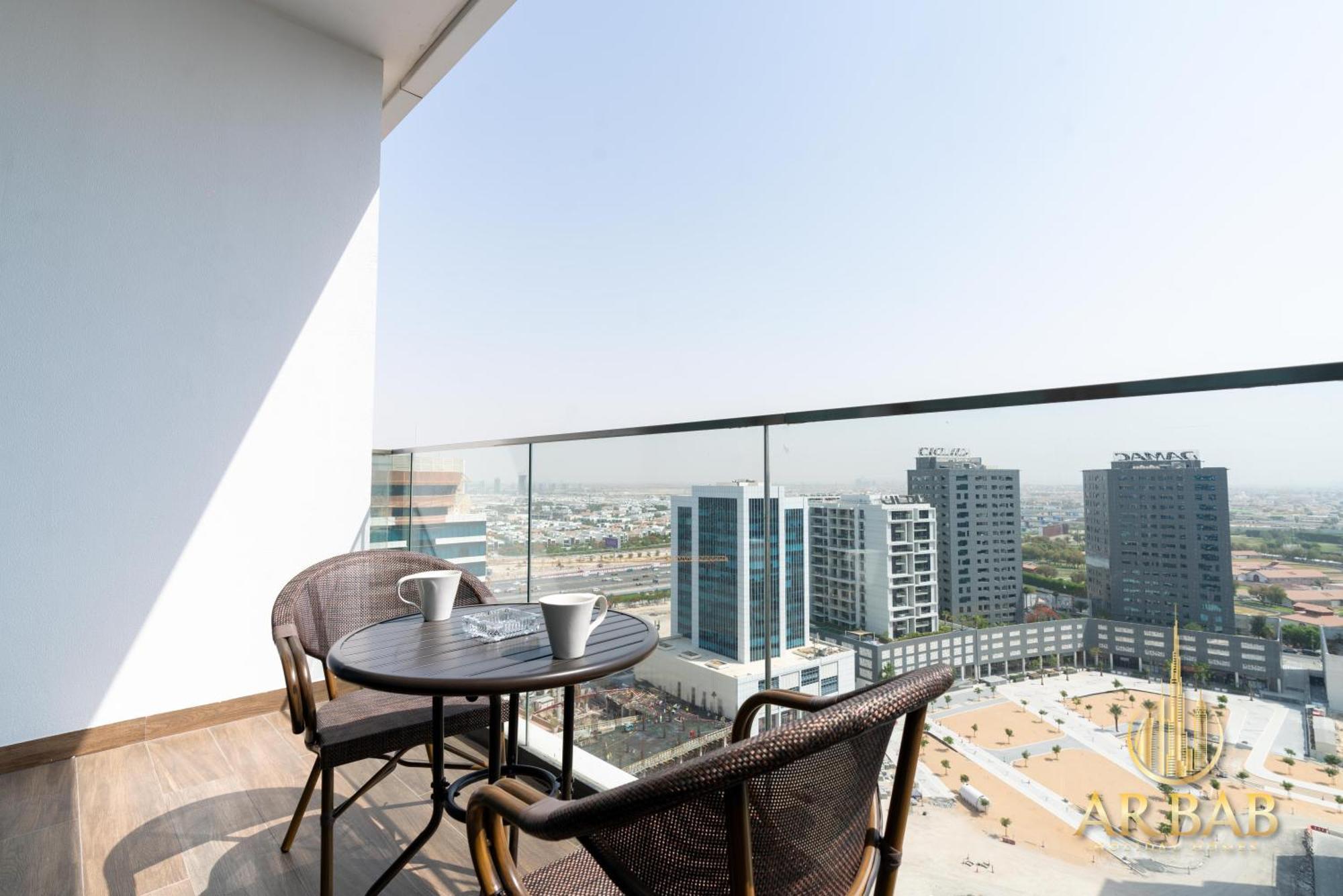 Arbab Homes Premium Studio - High Floor-Near Dubai Canal Apartment *