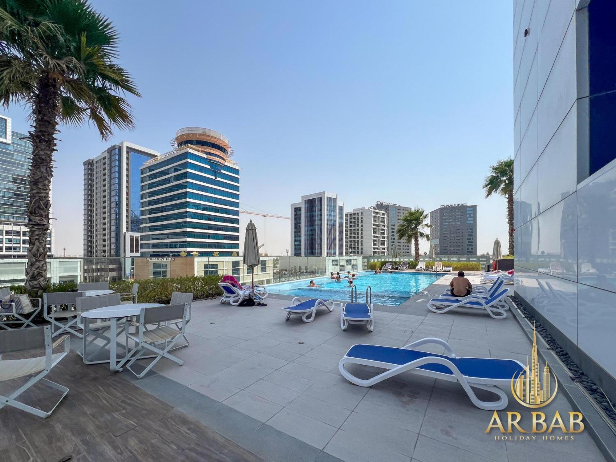 Arbab Homes Premium Studio - High Floor-Near Dubai Canal Dubai