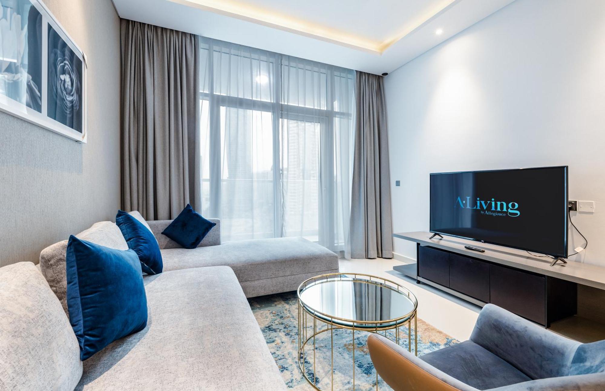 Aliving-luxury 2br Damac Maison Prive A, Business Bay- 1110 Apartment