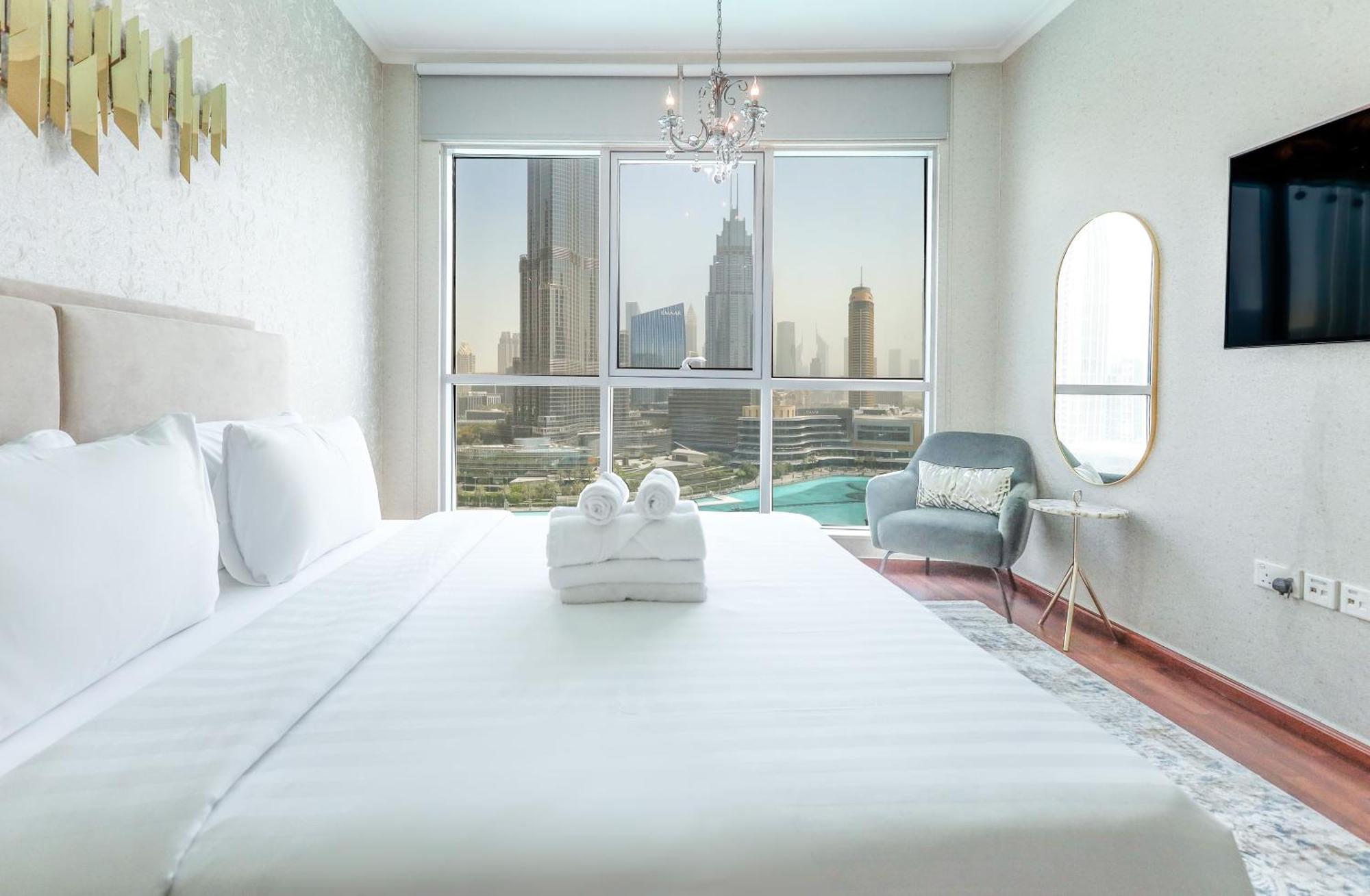 Elite Lux Homes - Breathtaking Burj Khalifa Views 2 Bhk In Downtown