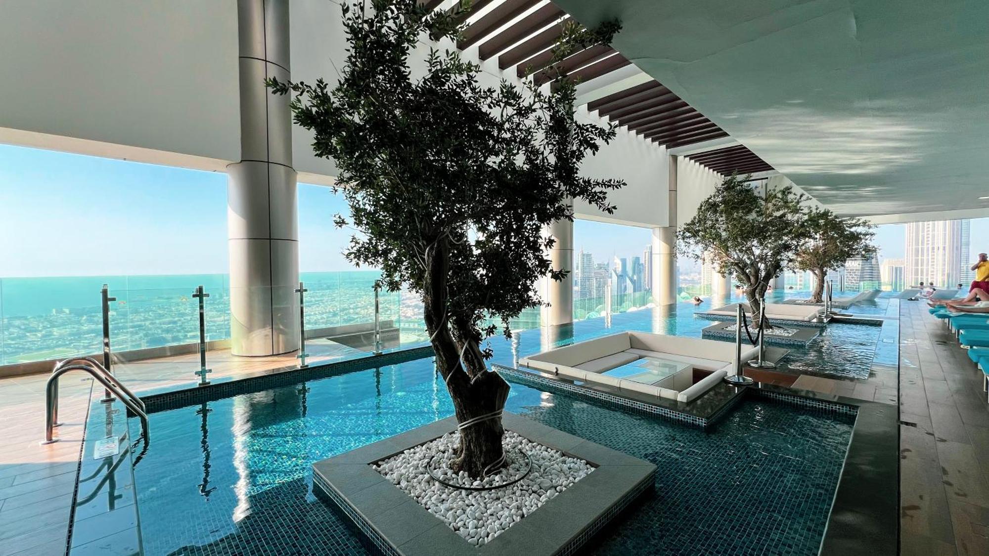 Daire Smartstay At Paramount Tower - Sea And Downtown Views - Infinity Pool - Modern Luxury Residences Dubai