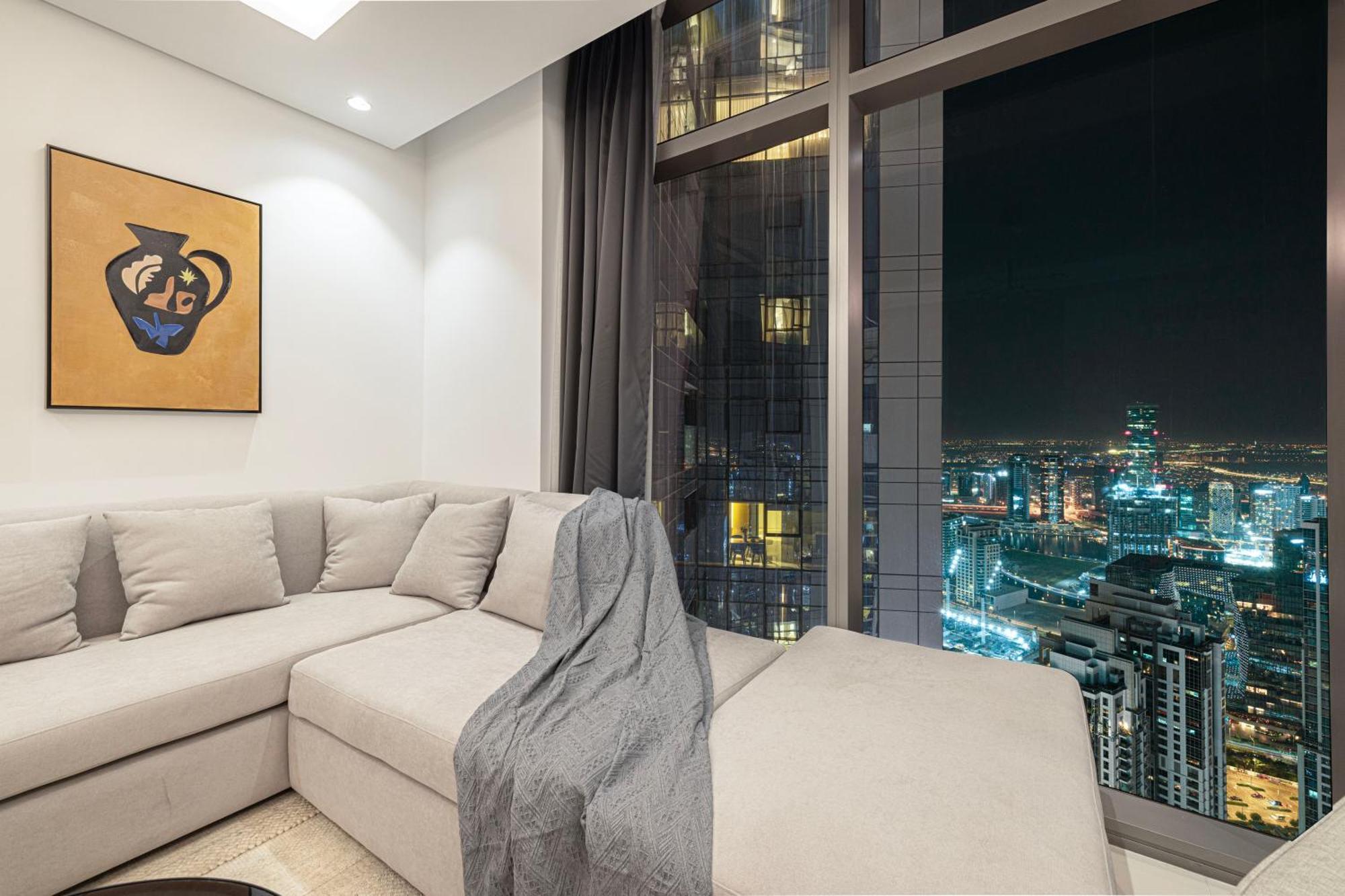 Daire Smartstay At Paramount Tower - Sea And Downtown Views - Infinity Pool - Modern Luxury Residences