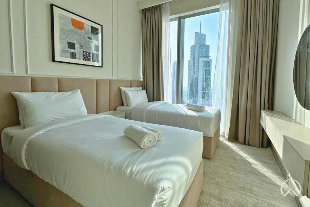 Oraya - Modern 5 Min Walk To Mall & Burj Views Apartment Dubai
