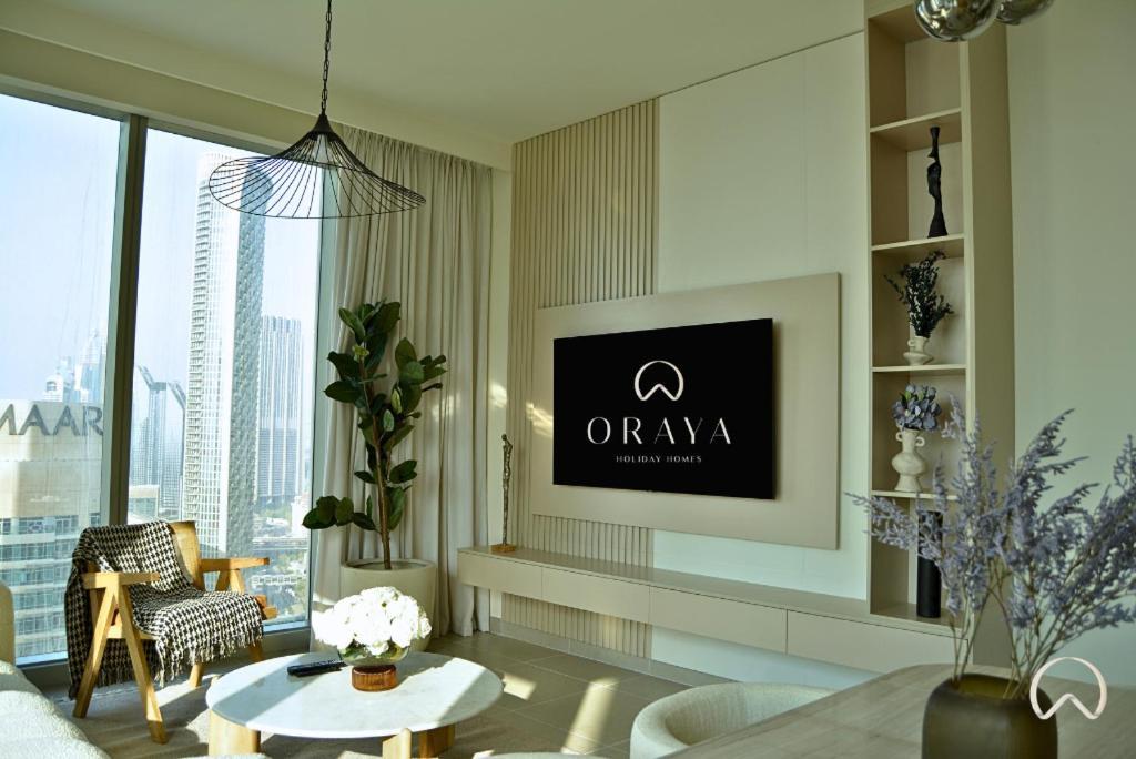 Apartment Oraya - Modern 5 Min Walk To Mall & Burj Views Dubai