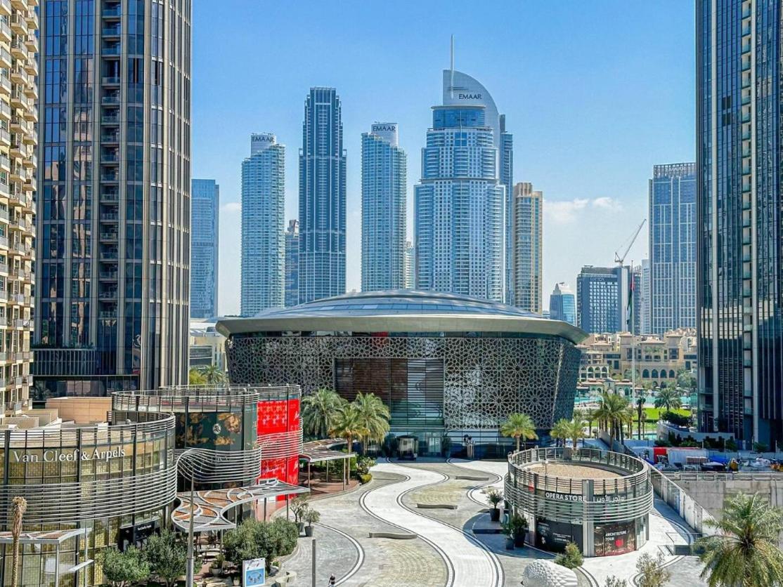 Apartment Oraya - Modern 5 Min Walk To Mall & Burj Views