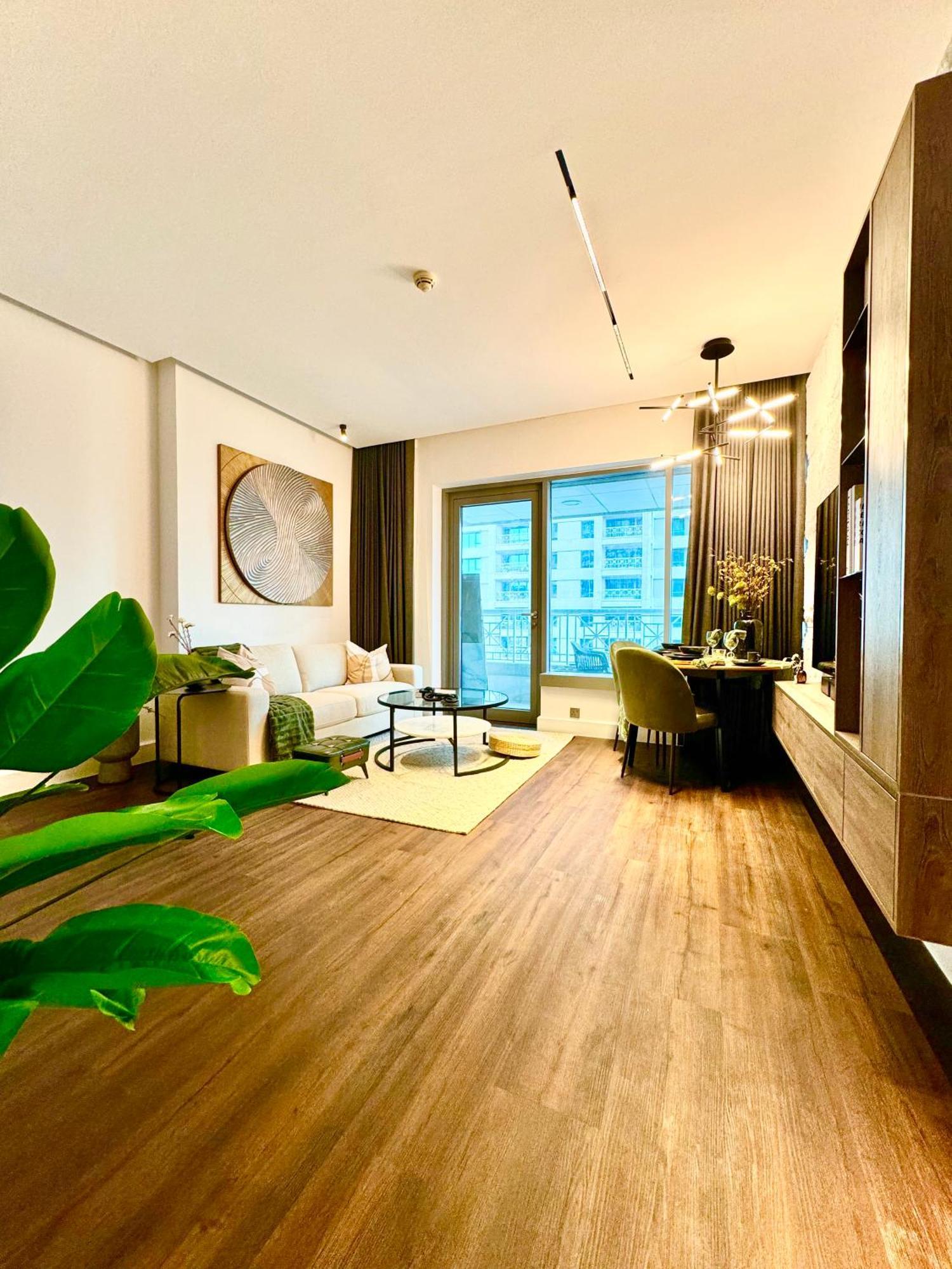 The Burj Khalifa Living - Spectacular Views Of Fountain - 3 Min Walk To Mall Apartment