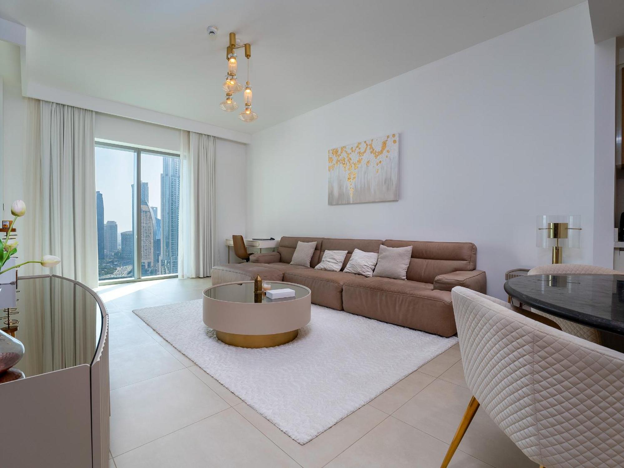 Apartment Luxury 2br Burj Khalifa Views 5min Walk Mall