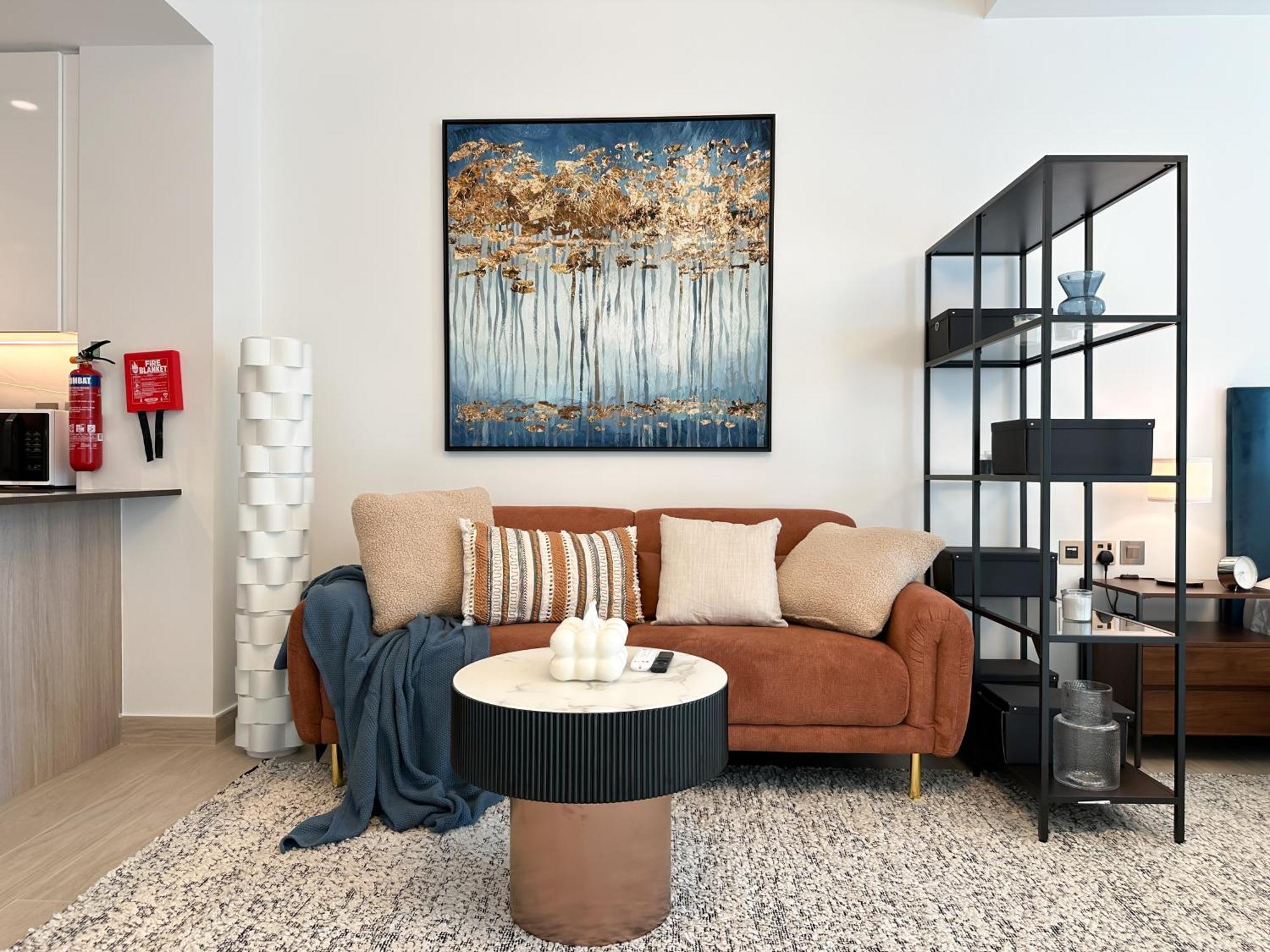 Apartment Trophy - Luxurious In Jlt W Golf Simulator *