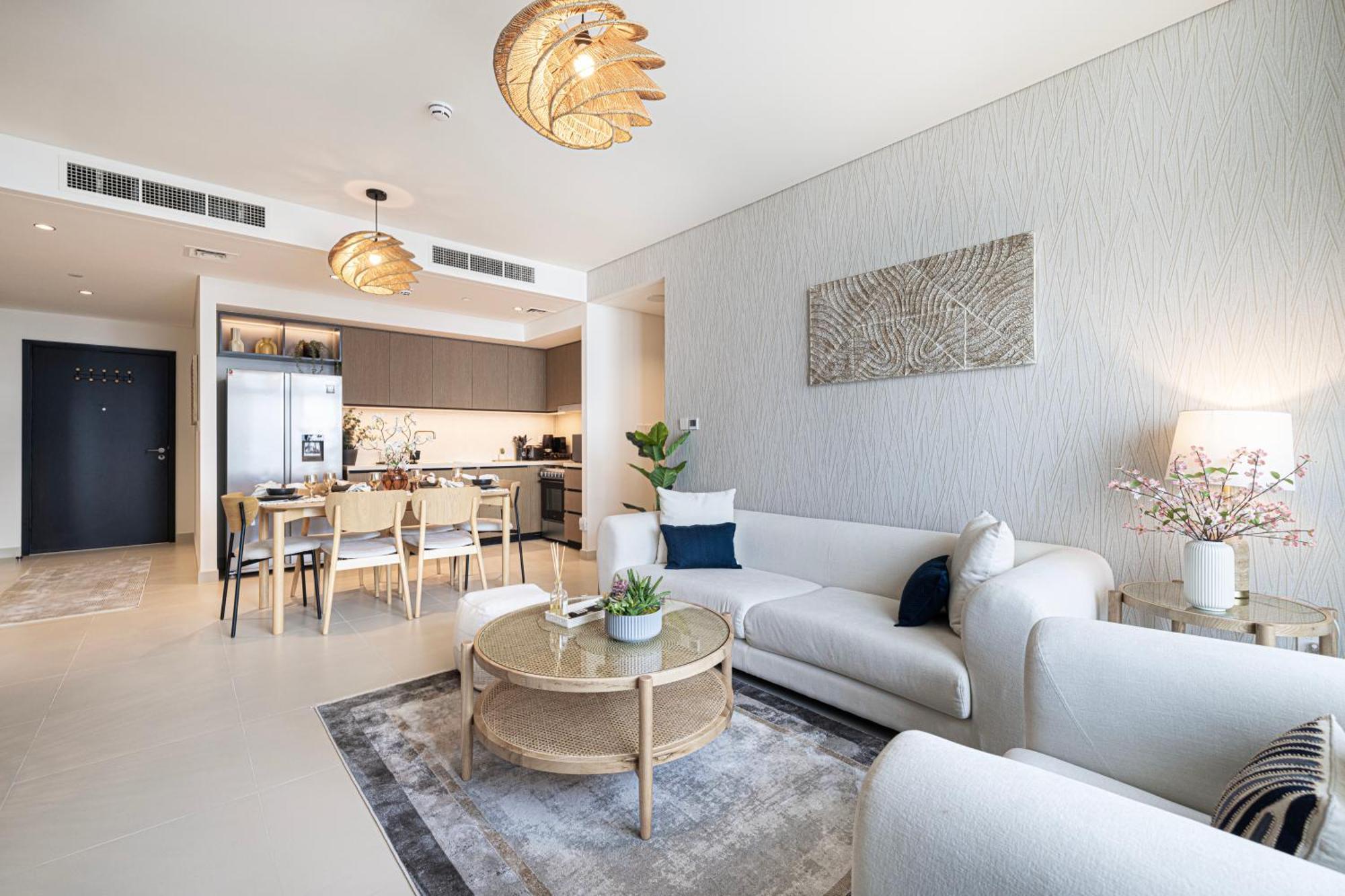 Burj Crown - Sky High, Downtown Ocean View, Opposite Mall Apartment *