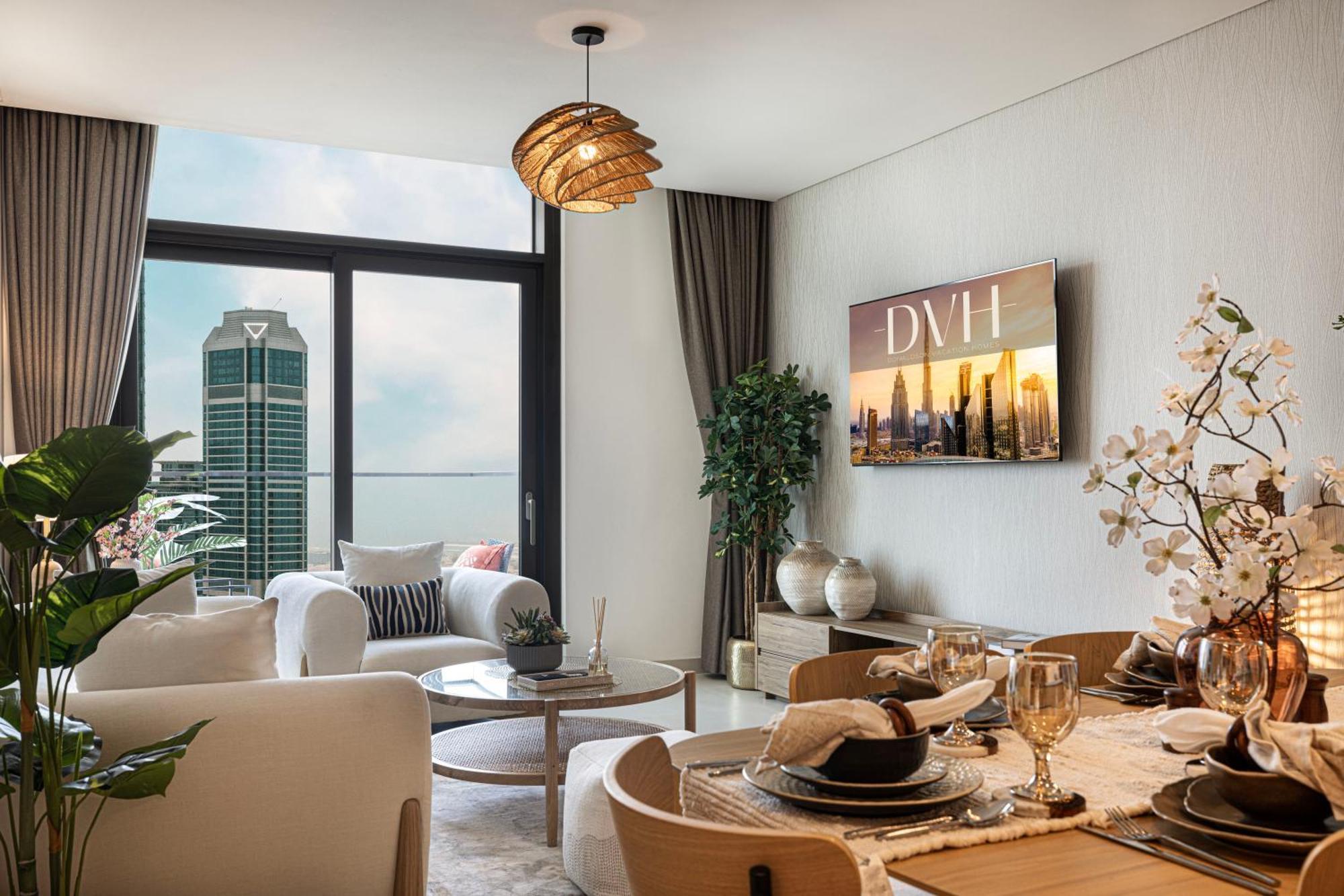 Burj Crown - Sky High, Downtown Ocean View, Opposite Mall Apartment Dubai