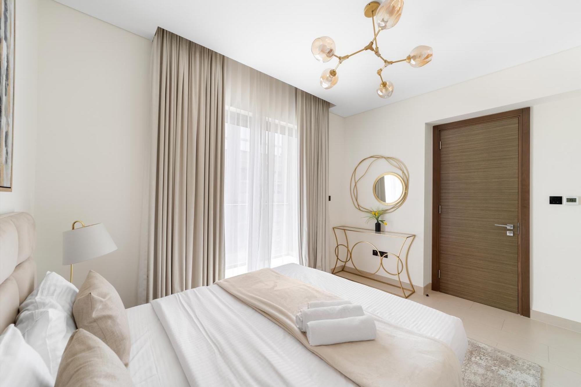 Apartment Cozy 2 Bedroom In Meydan - Sobha Creek Vista *
