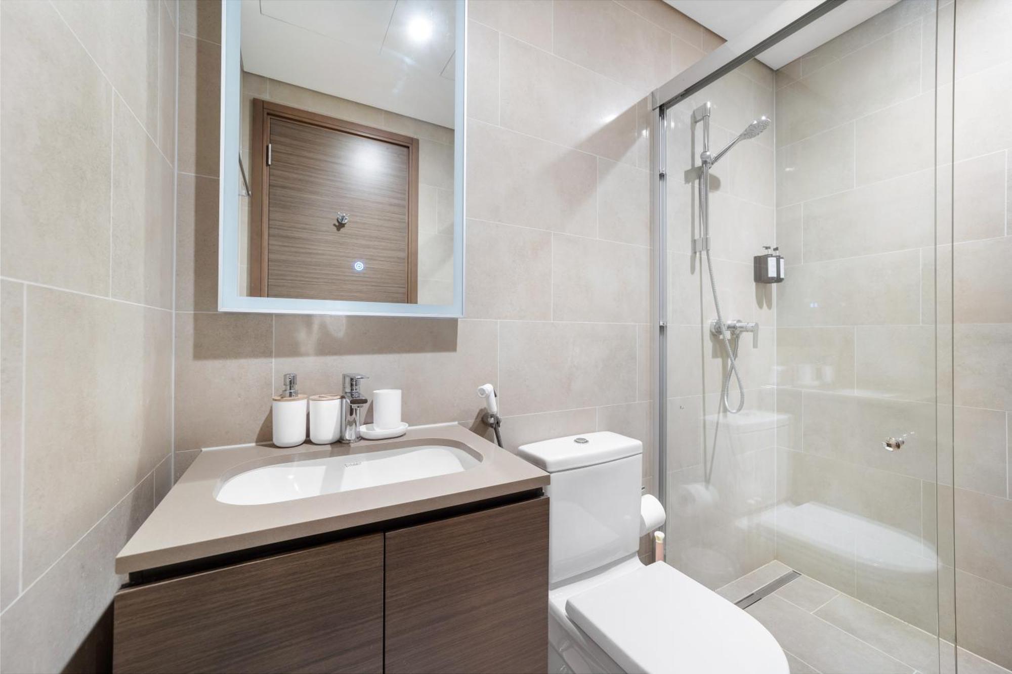 Apartment Cozy 2 Bedroom In Meydan - Sobha Creek Vista Dubai