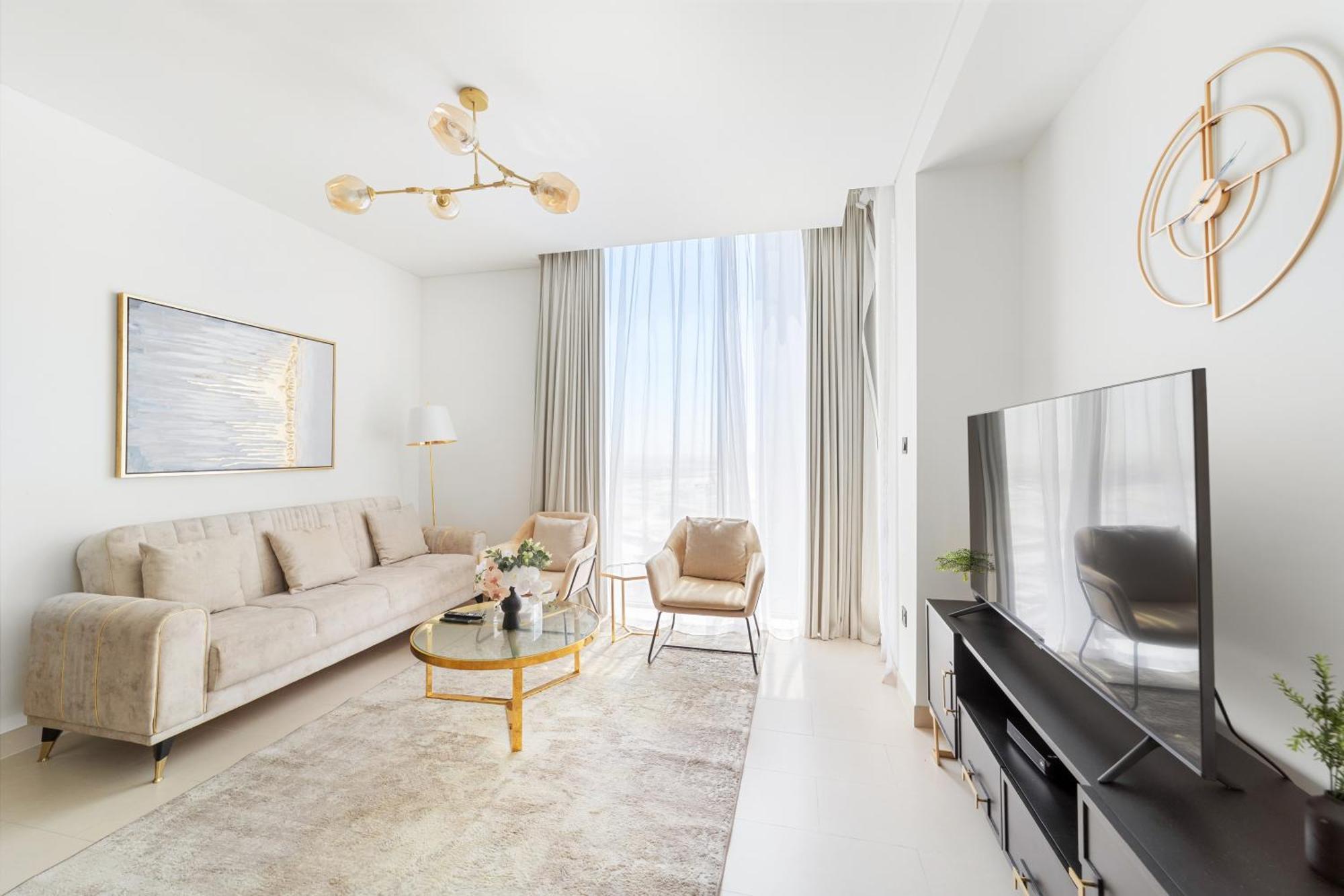 Cozy 2 Bedroom In Meydan - Sobha Creek Vista Dubai