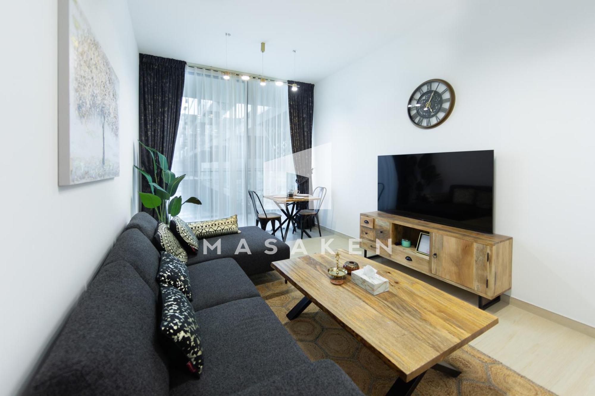 Apartment Spacious 1 Bedroom In Jvc W Balcony & Pool View Dubai