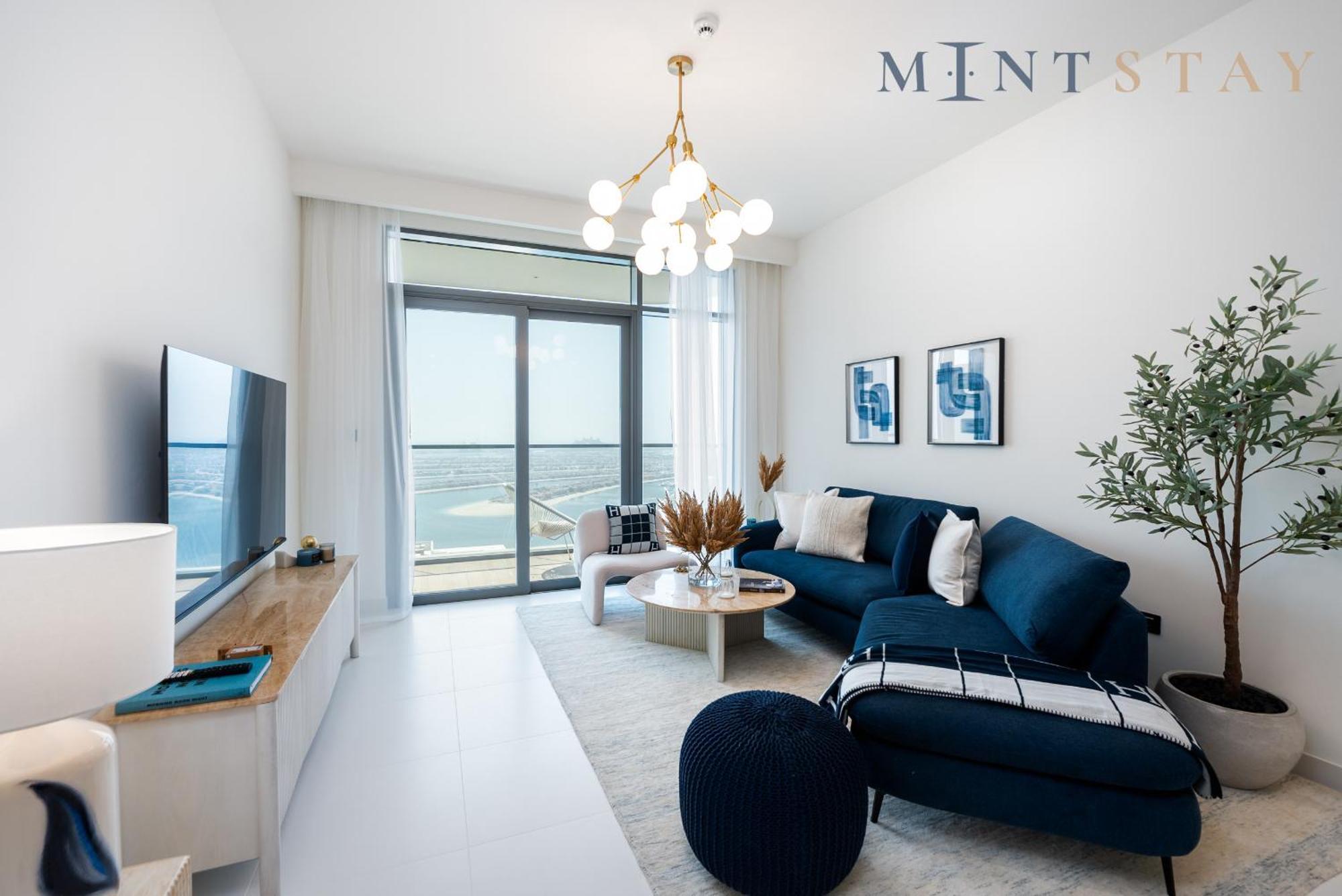 Marina Vista 2, Emaar Beachfront - Mint Apartment *