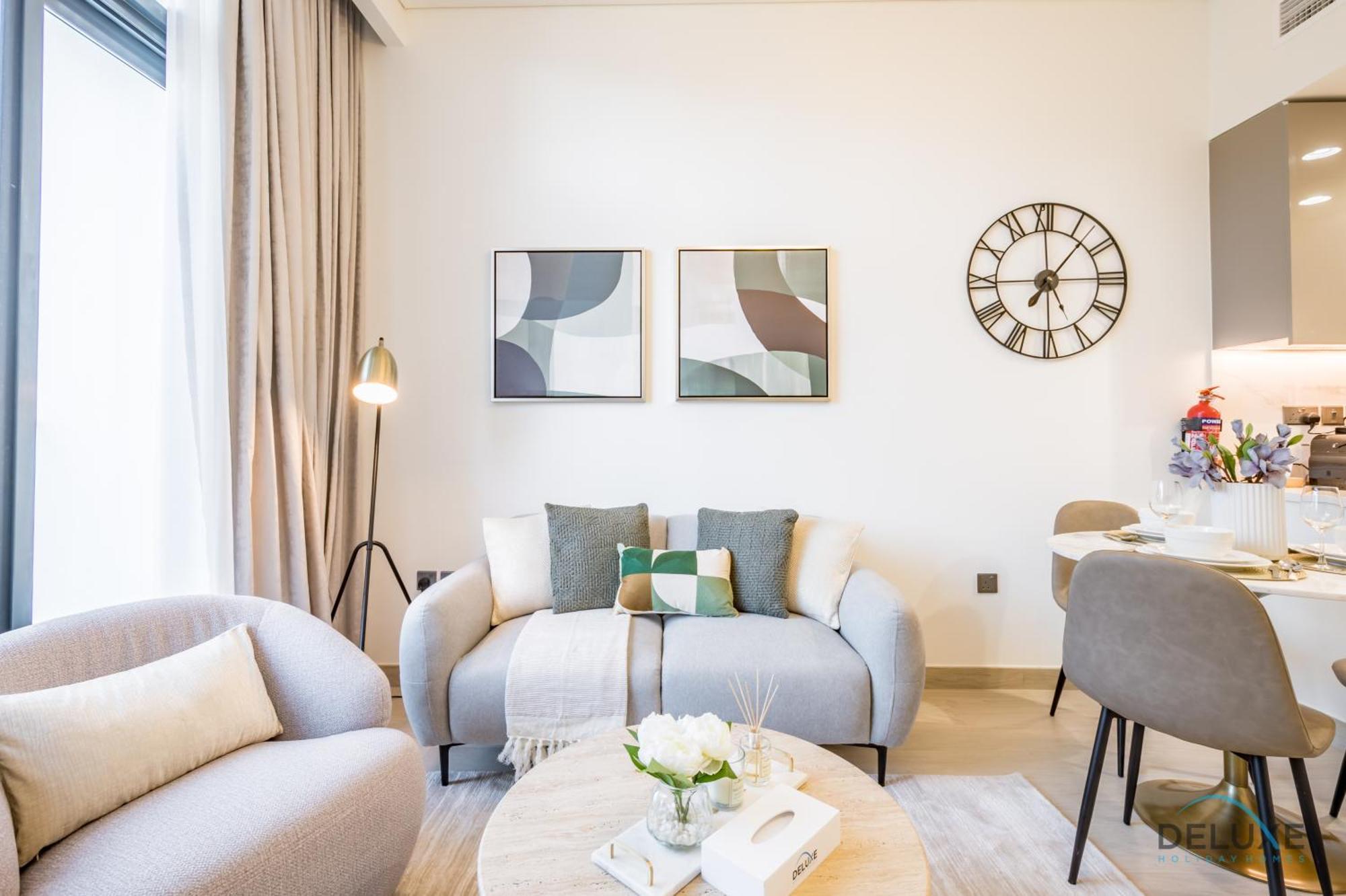 Inviting 1br In Azizi Riviera 32, Al Merkadh By Deluxe Homes Apartment *