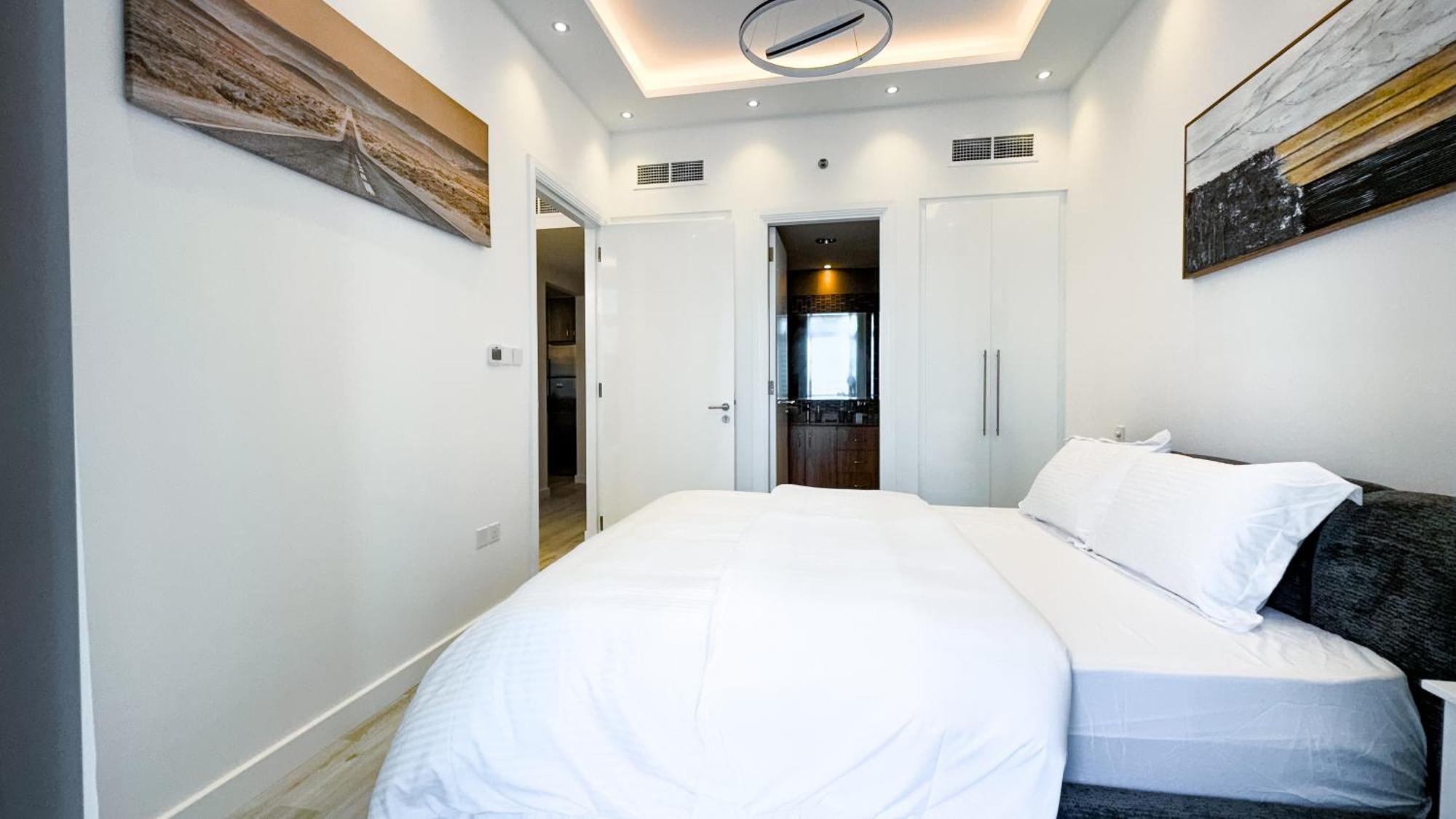 Marina - Elegant Design 1bhk - Iris Blue