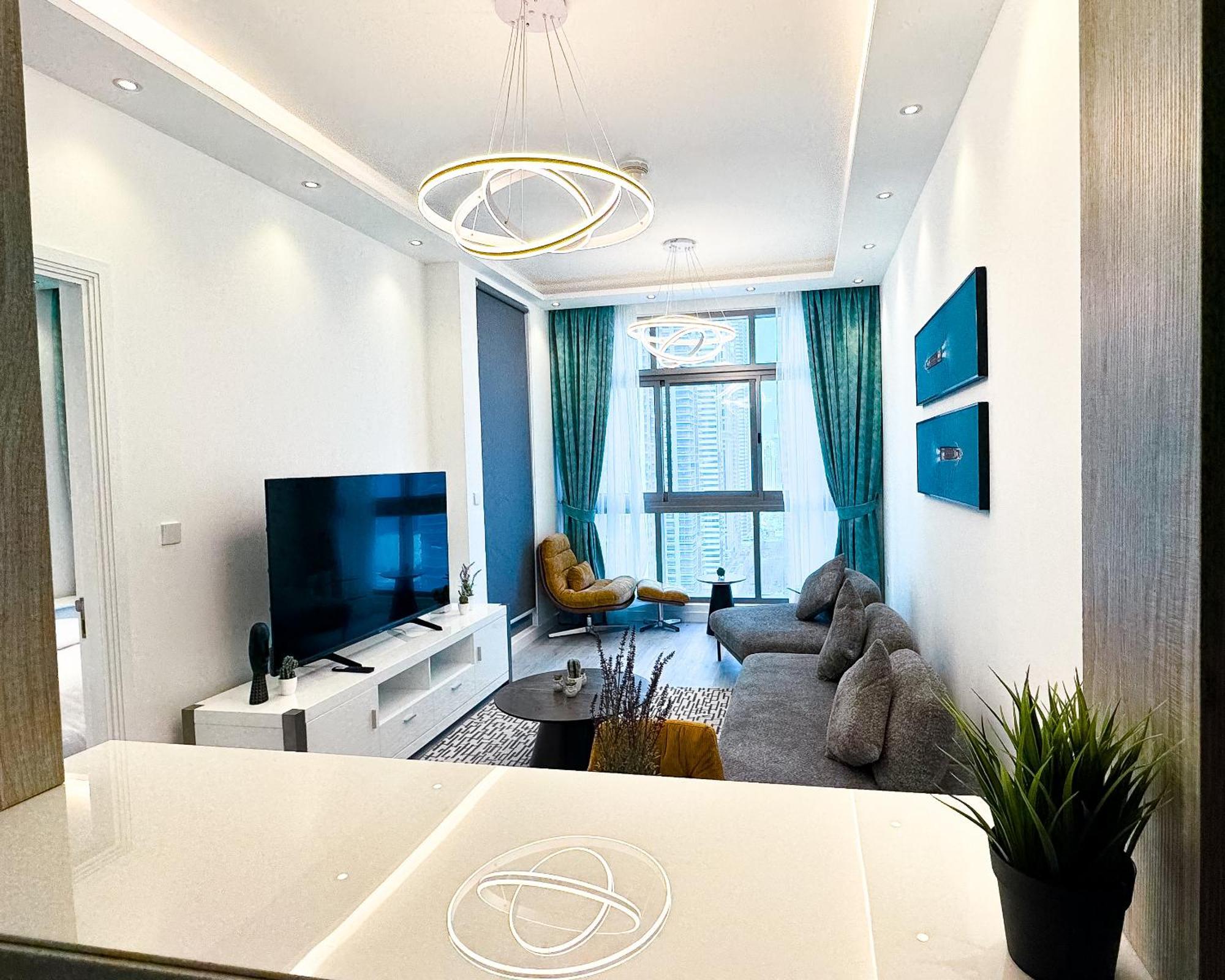 Apartment Marina - Elegant Design 1bhk - Iris Blue Dubai