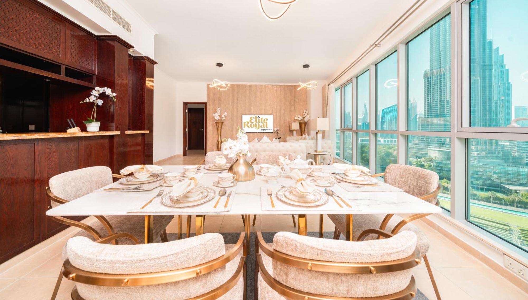 Elite Royal - Sky Series - Ful Burj Khalifa & Fountain View - Prodigy Apartment *