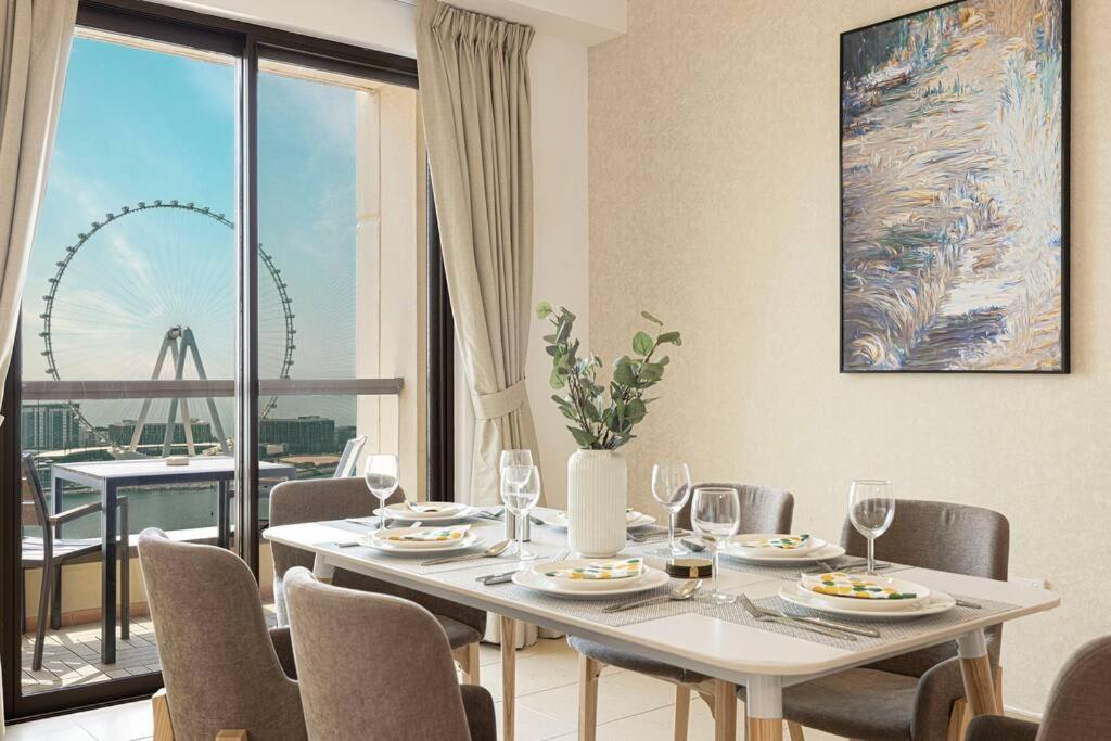 Eye & Sea View, 1-min Walk To Jbr Beach, Luxurious Retreat! Daire *