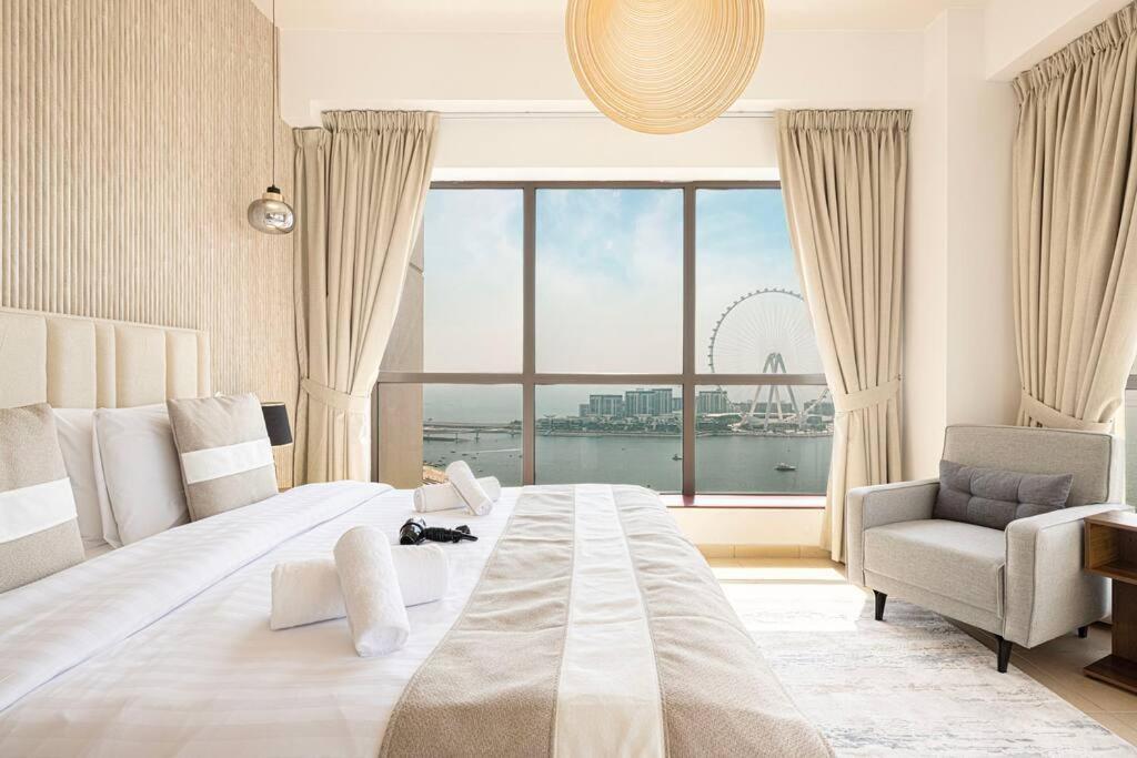 Eye & Sea View, 1-min Walk To Jbr Beach, Luxurious Retreat! *