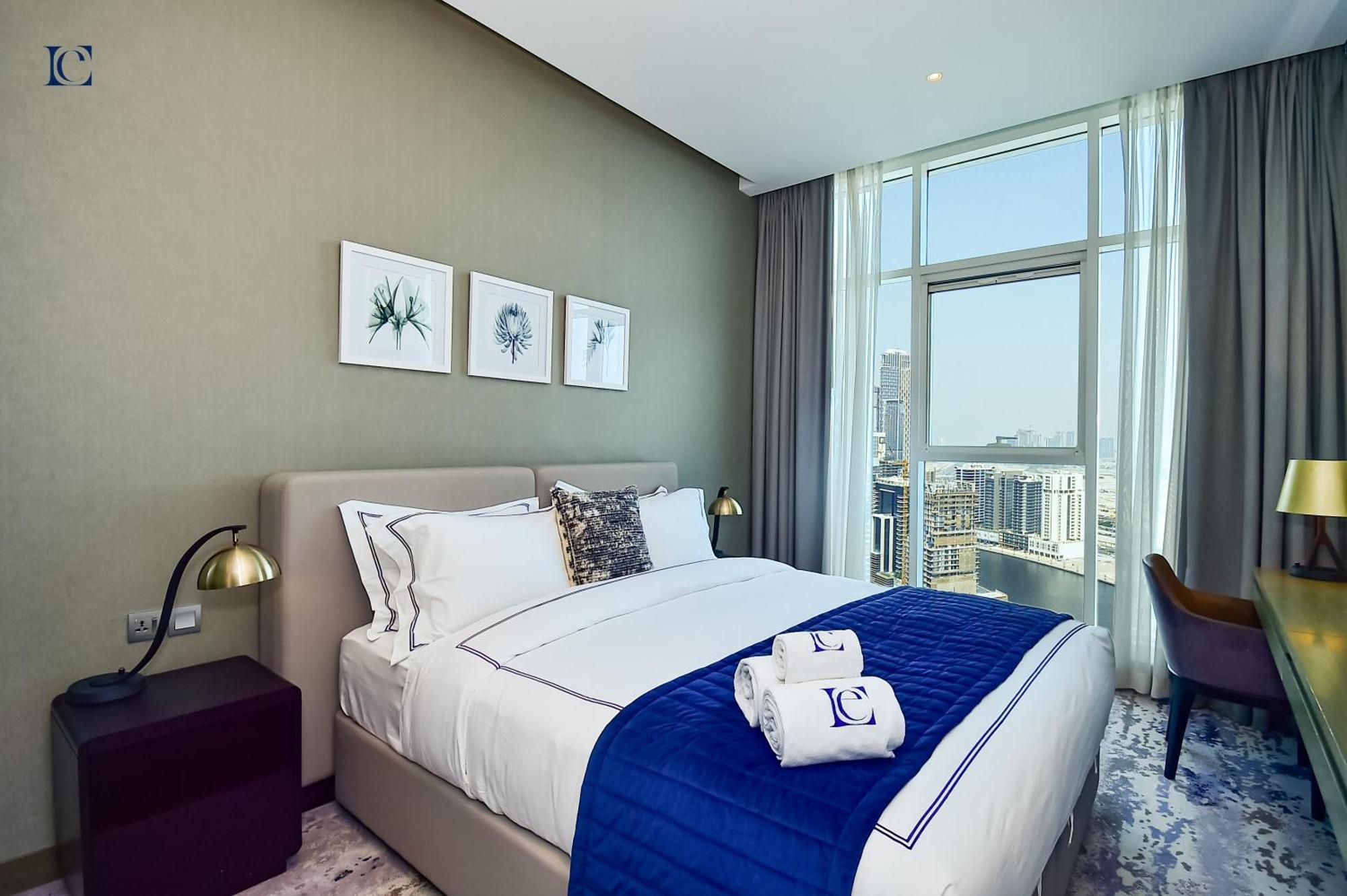 Apartment Luxury Escapes - Damac Maison Prive - Canal View Apts - Near Mall Dubai