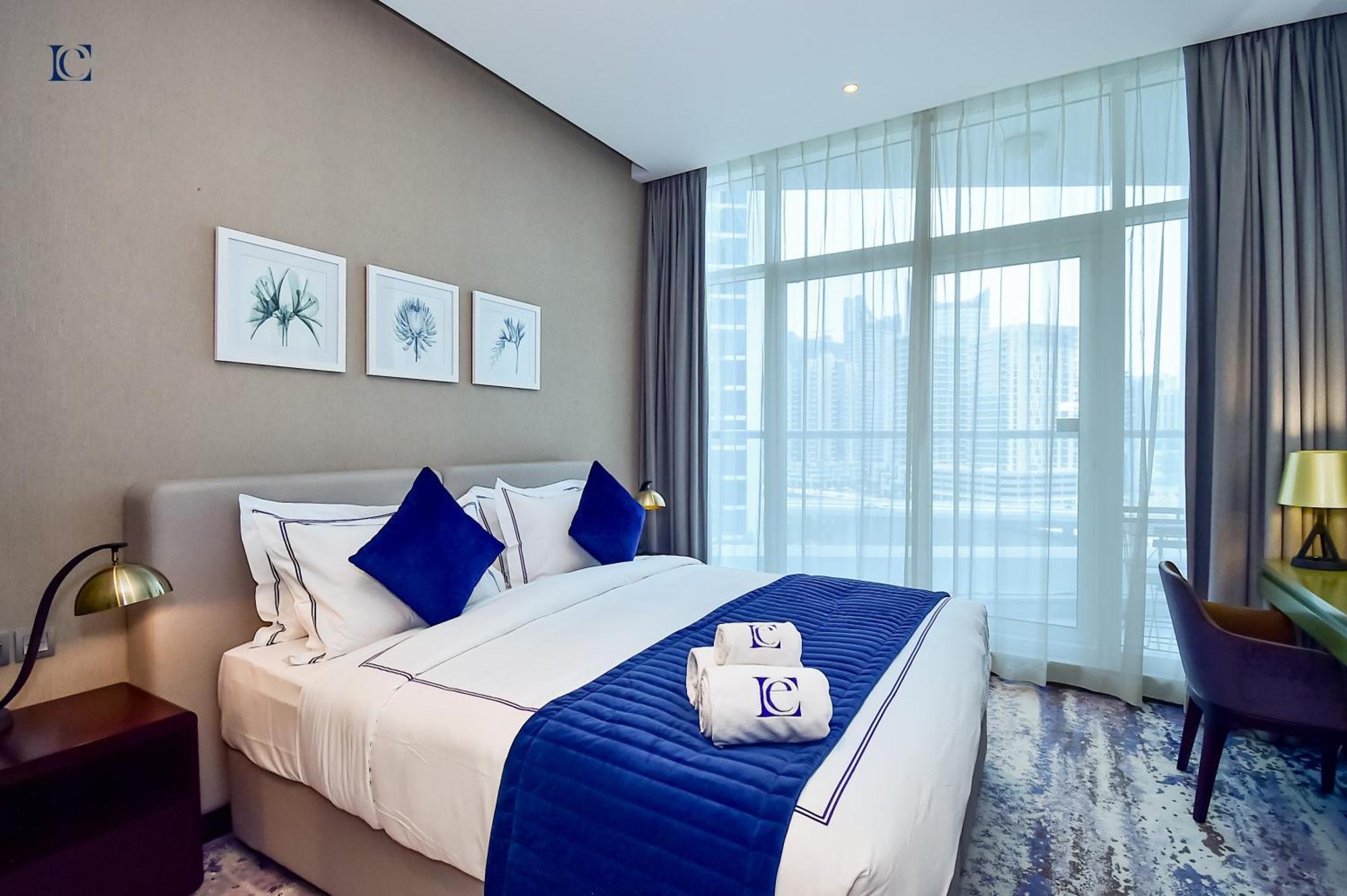 Apartment Luxury Escapes - Damac Maison Prive - Canal View Apts - Near Mall *