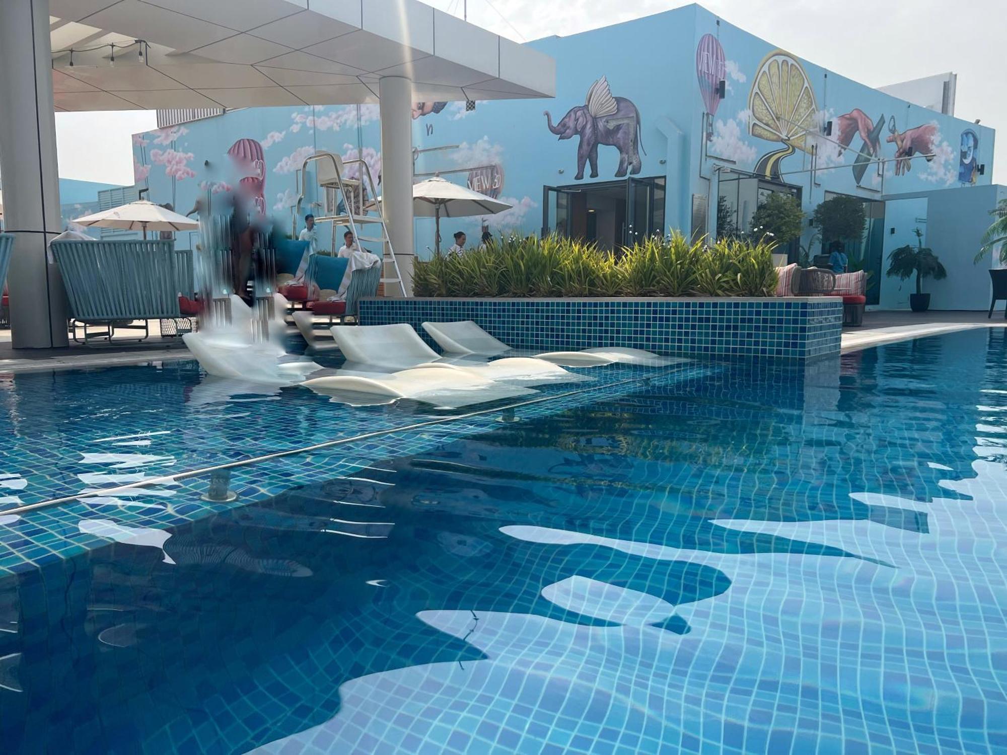 Daire Sevenpalm 2br Seaview Rooftoppool Privbeach *