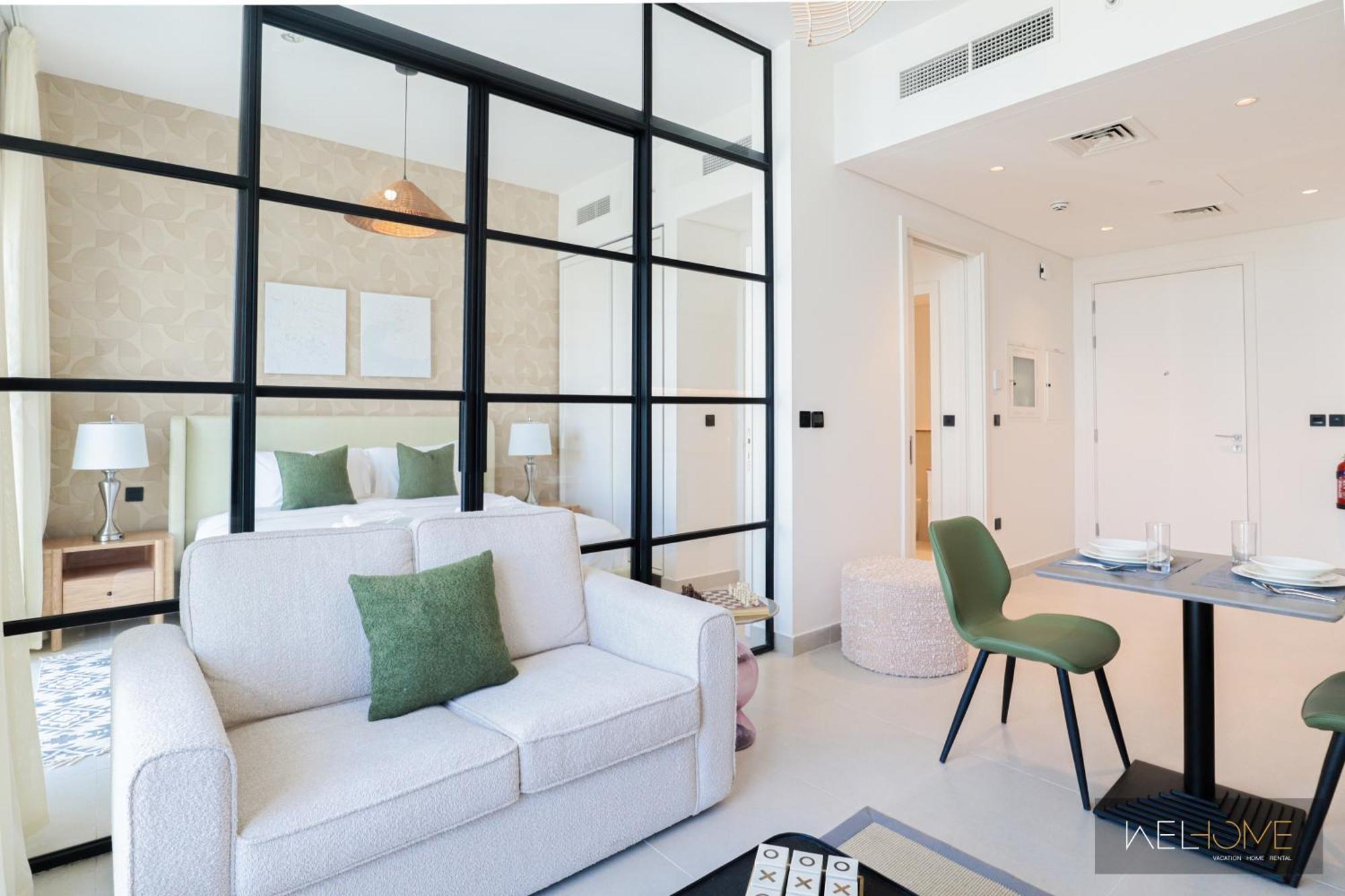 Welhome - Fancy 1br At Hills Near Hills Mall Apartment Dubai