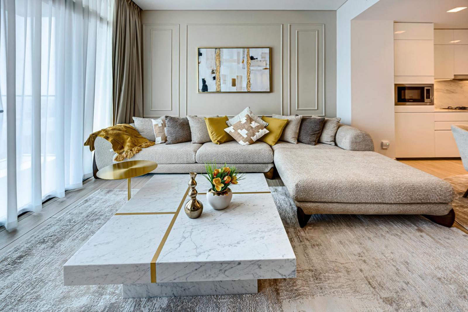 Apartment Stylish 2br In Creek Harbour Dubai